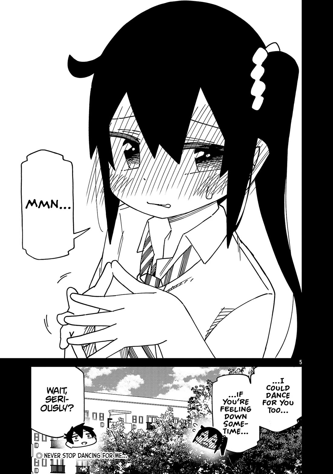 Kawaii Kouhai ni Iwasaretai Chapter 125 page 5 - Chapter 125: I want to do a perky dance