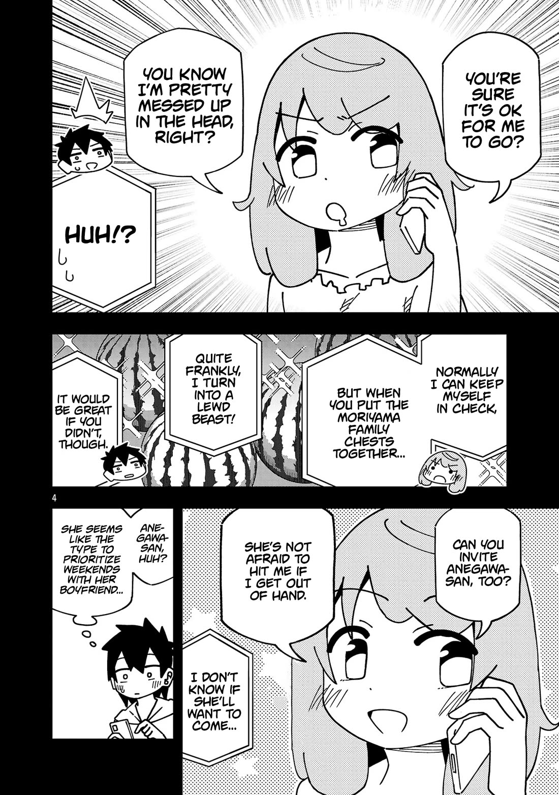 Kawaii Kouhai ni Iwasaretai Chapter 126 page 4 - Chapter 126: I want to be surrounded by cherry blossoms with everyone