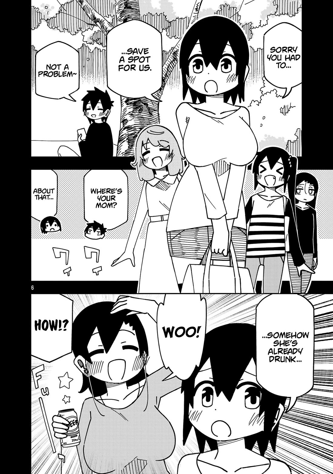 Kawaii Kouhai ni Iwasaretai Chapter 126 page 6 - Chapter 126: I want to be surrounded by cherry blossoms with everyone