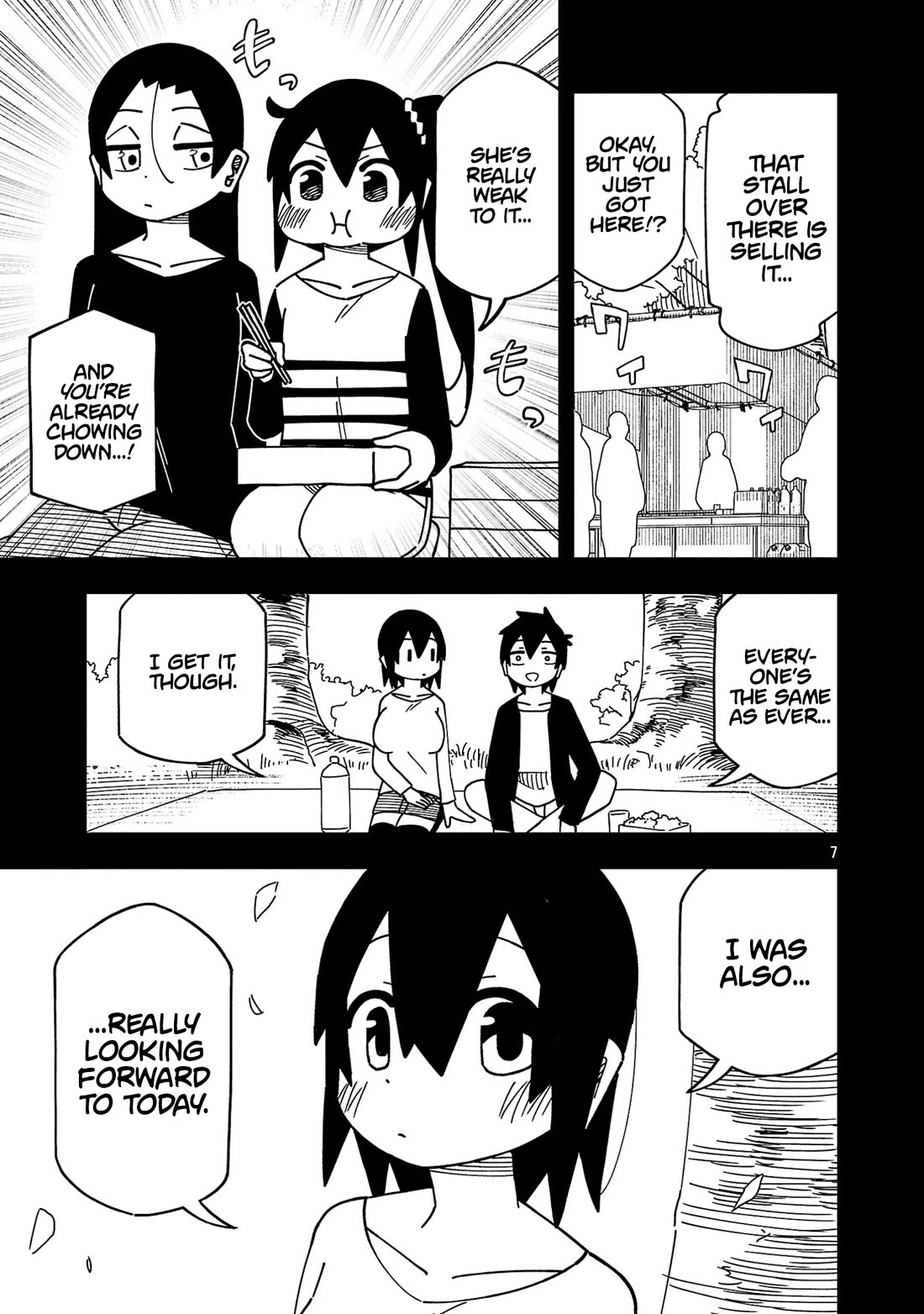 Kawaii Kouhai ni Iwasaretai Chapter 126 page 7 - Chapter 126: I want to be surrounded by cherry blossoms with everyone