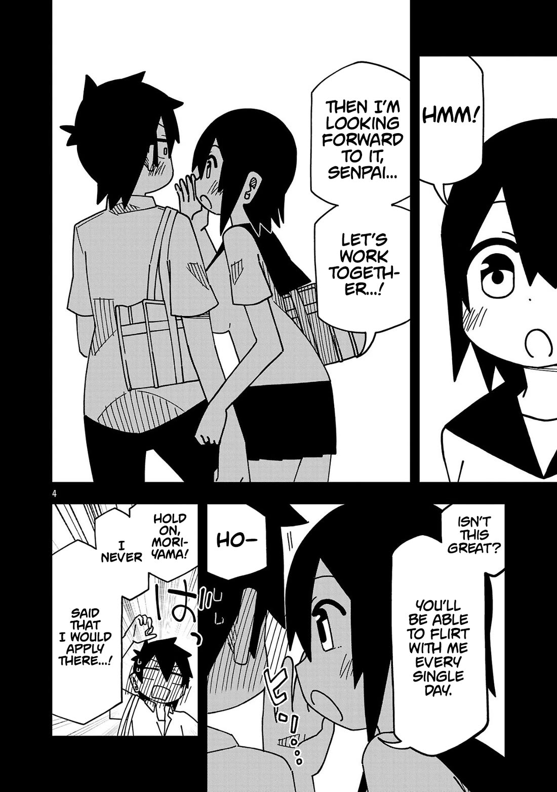 Kawaii Kouhai ni Iwasaretai Chapter 127 page 4 - Chapter 127: I want us to work at the same job