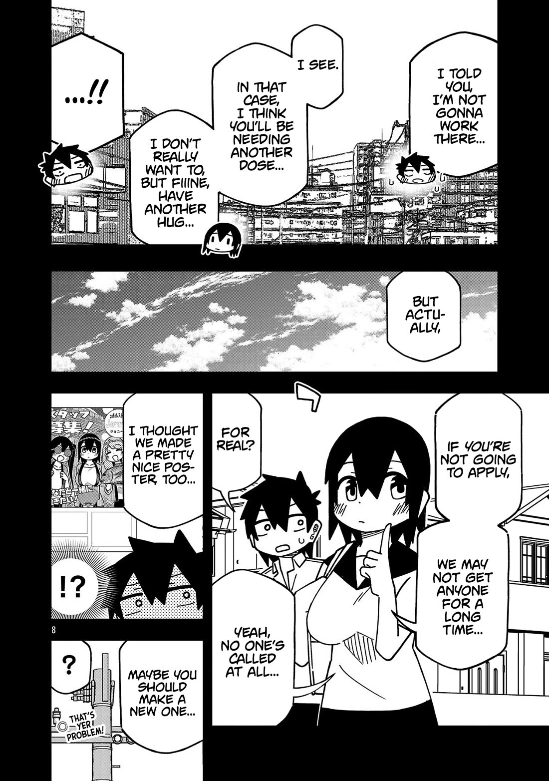 Kawaii Kouhai ni Iwasaretai Chapter 127 page 8 - Chapter 127: I want us to work at the same job