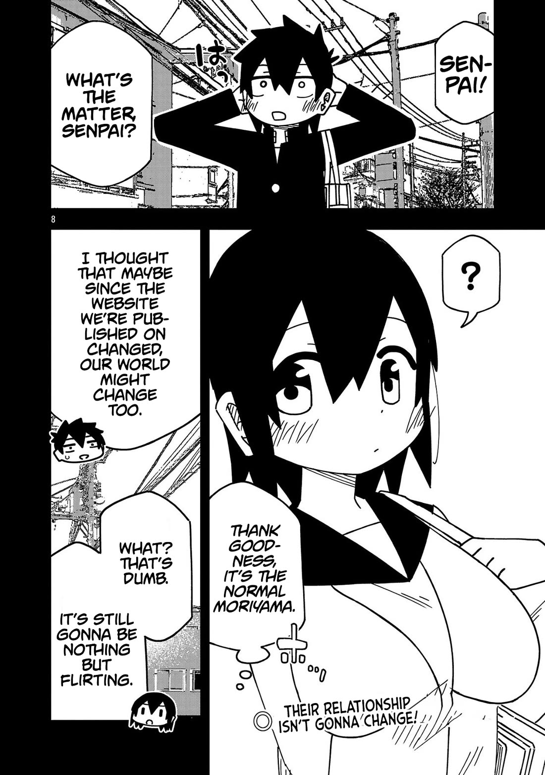 Kawaii Kouhai ni Iwasaretai Chapter 128 page 8 - Chapter 128: I want to be with you forever