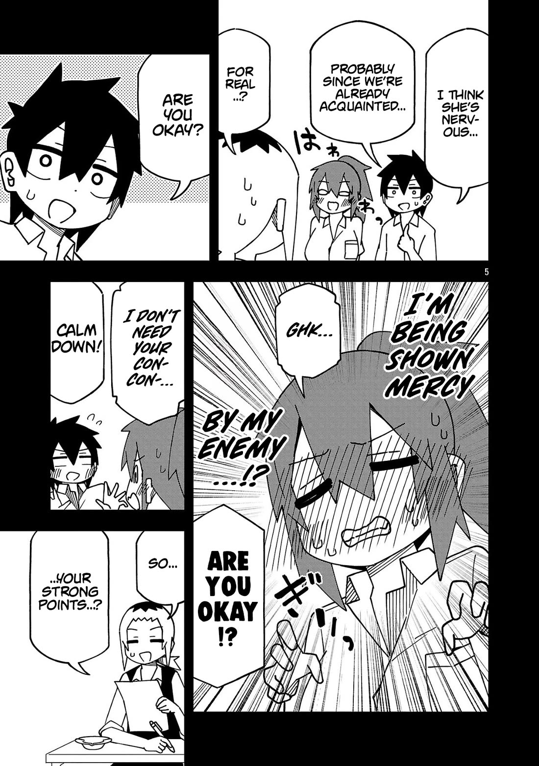 Kawaii Kouhai ni Iwasaretai Chapter 129 page 5 - Chapter 129: I want to ace the interview