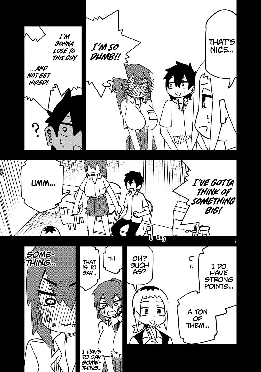 Kawaii Kouhai ni Iwasaretai Chapter 129 page 7 - Chapter 129: I want to ace the interview