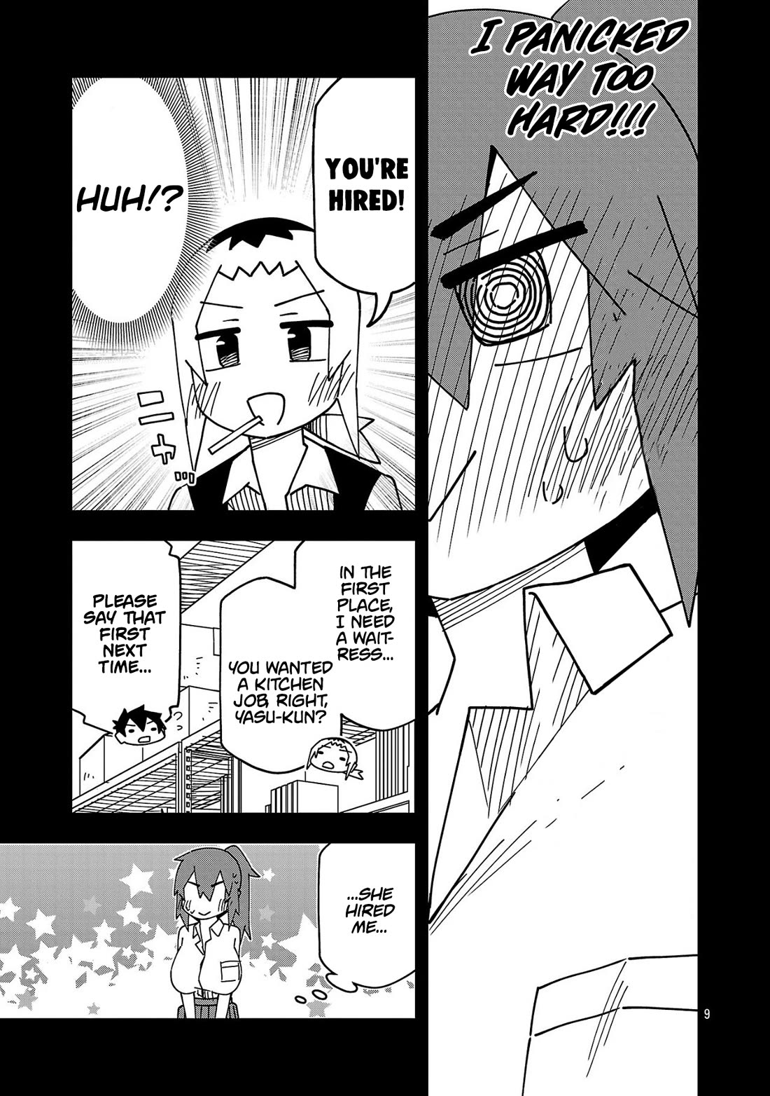 Kawaii Kouhai ni Iwasaretai Chapter 129 page 9 - Chapter 129: I want to ace the interview