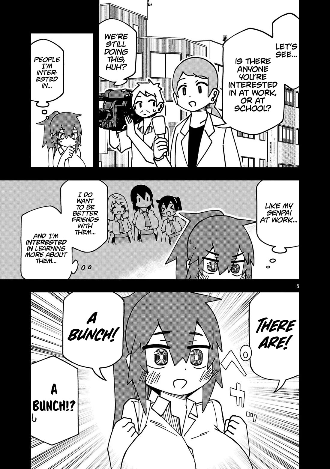 Kawaii Kouhai ni Iwasaretai Chapter 134 page 5 - Chapter 134: I want to give an answer despite my stage fright