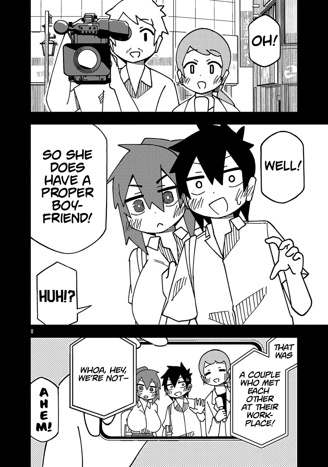 Kawaii Kouhai ni Iwasaretai Chapter 134 page 8 - Chapter 134: I want to give an answer despite my stage fright