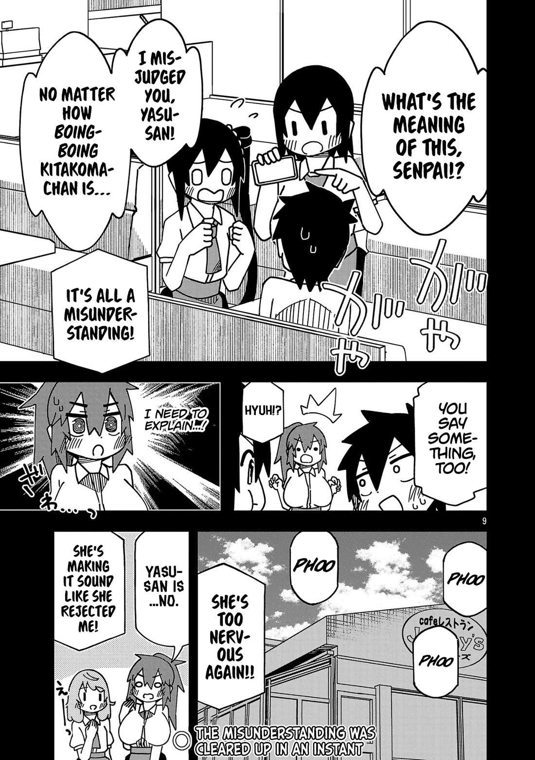 Kawaii Kouhai ni Iwasaretai Chapter 134 page 9 - Chapter 134: I want to give an answer despite my stage fright
