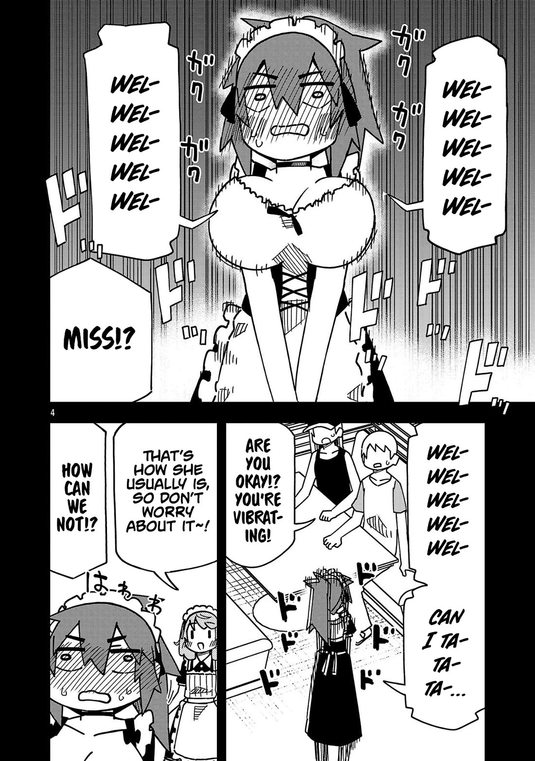 Kawaii Kouhai ni Iwasaretai Chapter 136 page 4 - Chapter 136: I want to wait tables as a maid