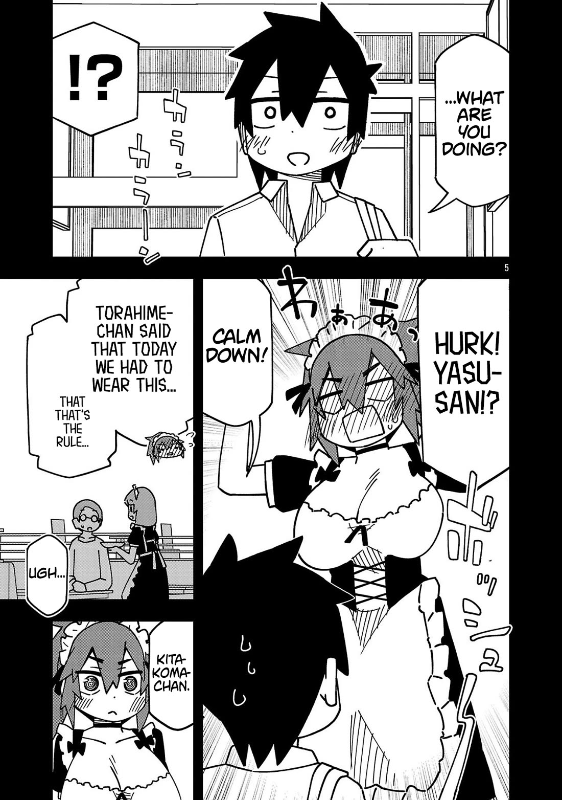Kawaii Kouhai ni Iwasaretai Chapter 136 page 5 - Chapter 136: I want to wait tables as a maid