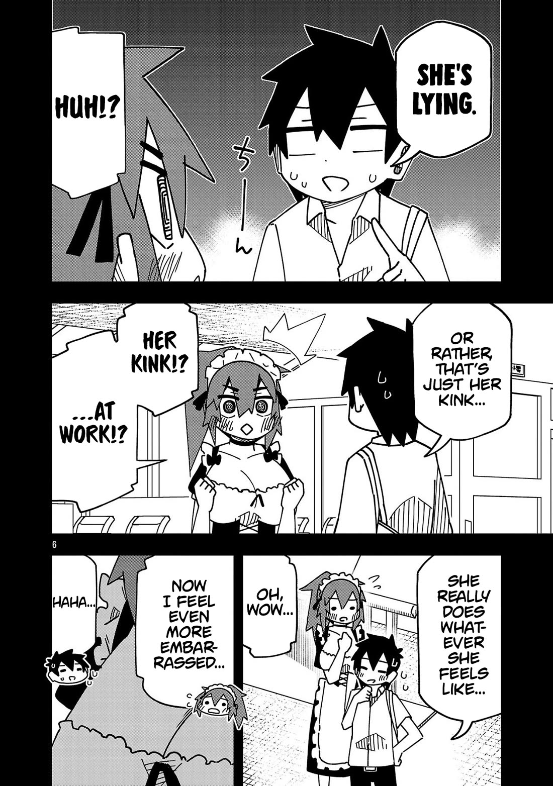 Kawaii Kouhai ni Iwasaretai Chapter 136 page 6 - Chapter 136: I want to wait tables as a maid