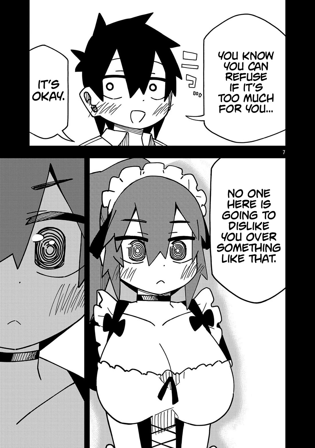 Kawaii Kouhai ni Iwasaretai Chapter 136 page 7 - Chapter 136: I want to wait tables as a maid