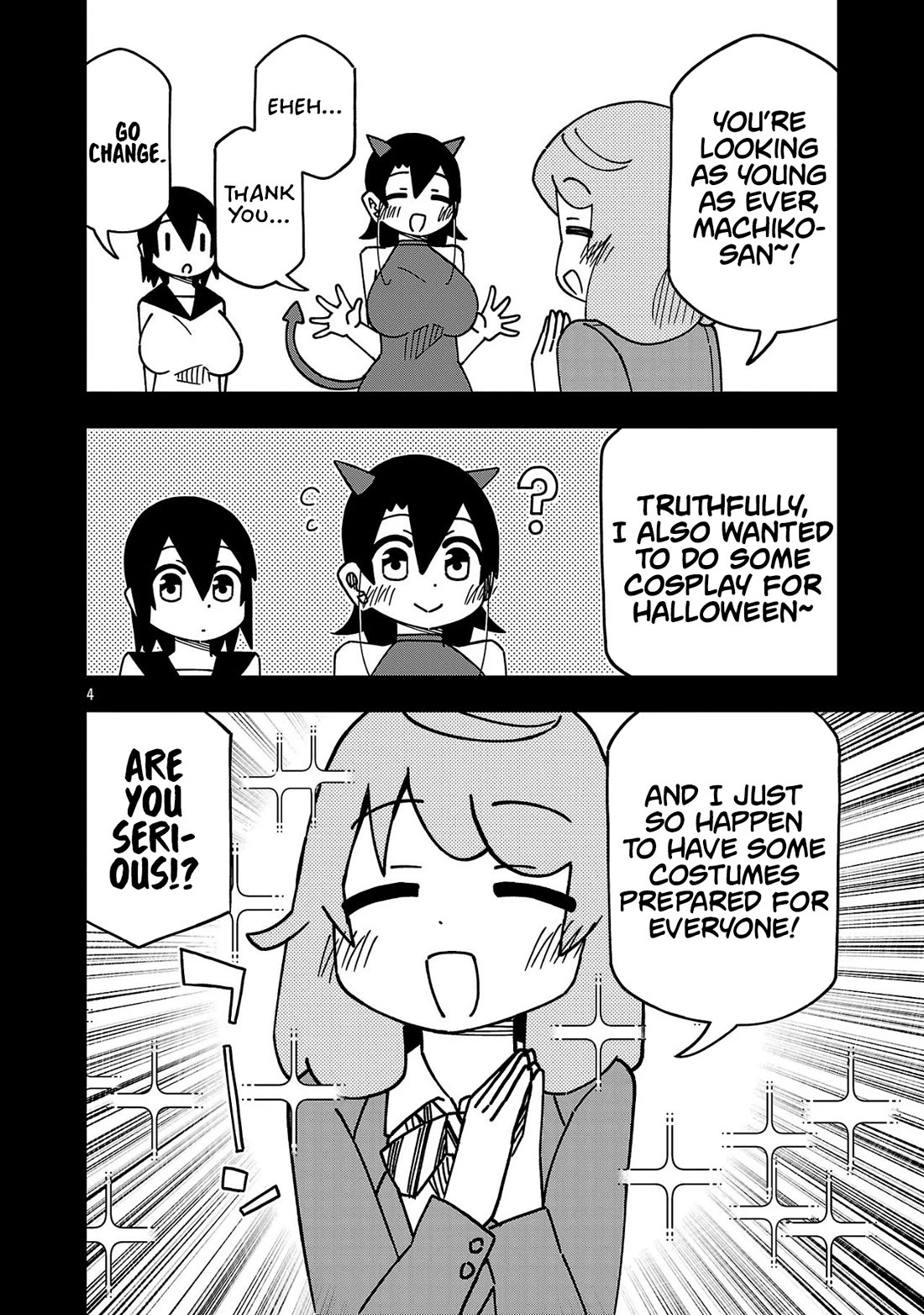 Kawaii Kouhai ni Iwasaretai Chapter 138 page 4 - Chapter 138: I want to enjoy these costumes with everyone
