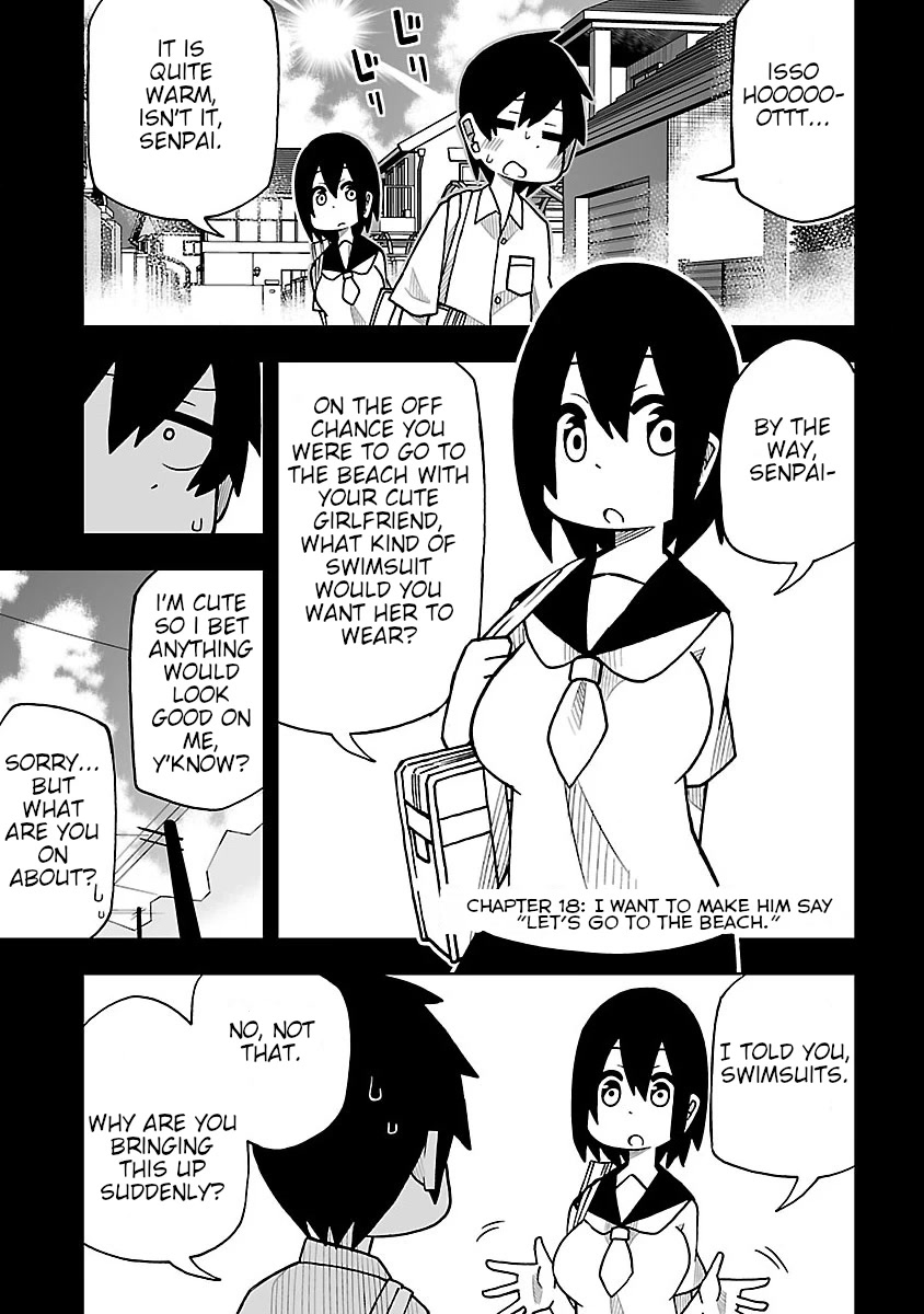 Kawaii Kouhai ni Iwasaretai Chapter 31 page 1 - Chapter 31: I want to make him say "Let's go to the beach."