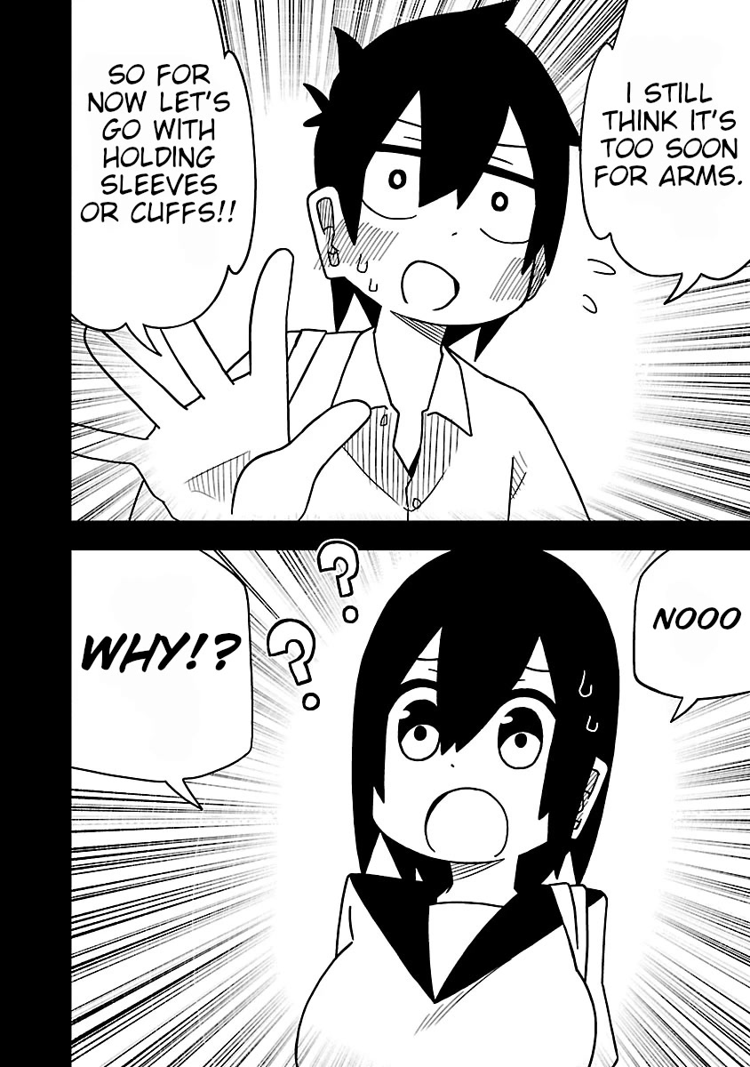 Kawaii Kouhai ni Iwasaretai Chapter 37 page 8 - Chapter 37: I won't say that "I want to link arms."