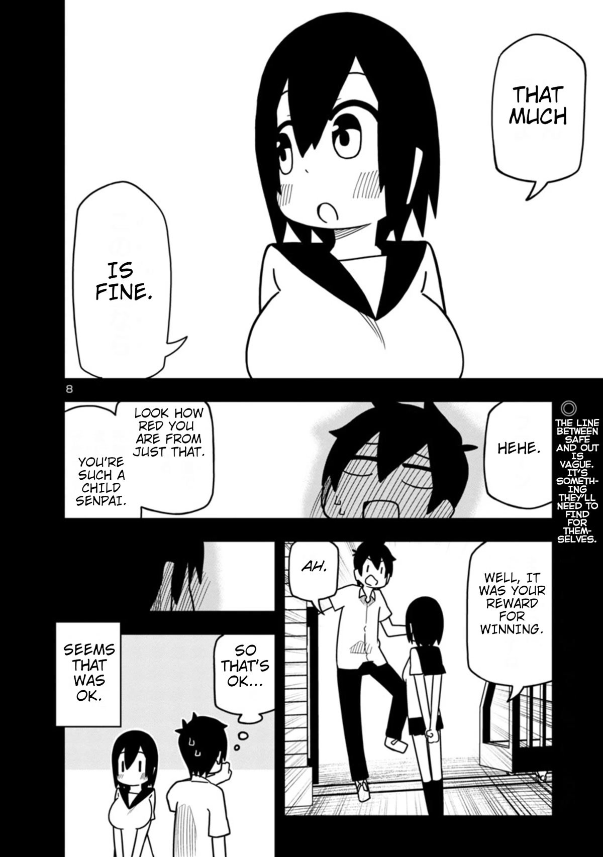 Kawaii Kouhai ni Iwasaretai Chapter 39 page 8 - Chapter 39: I want to make us win together.