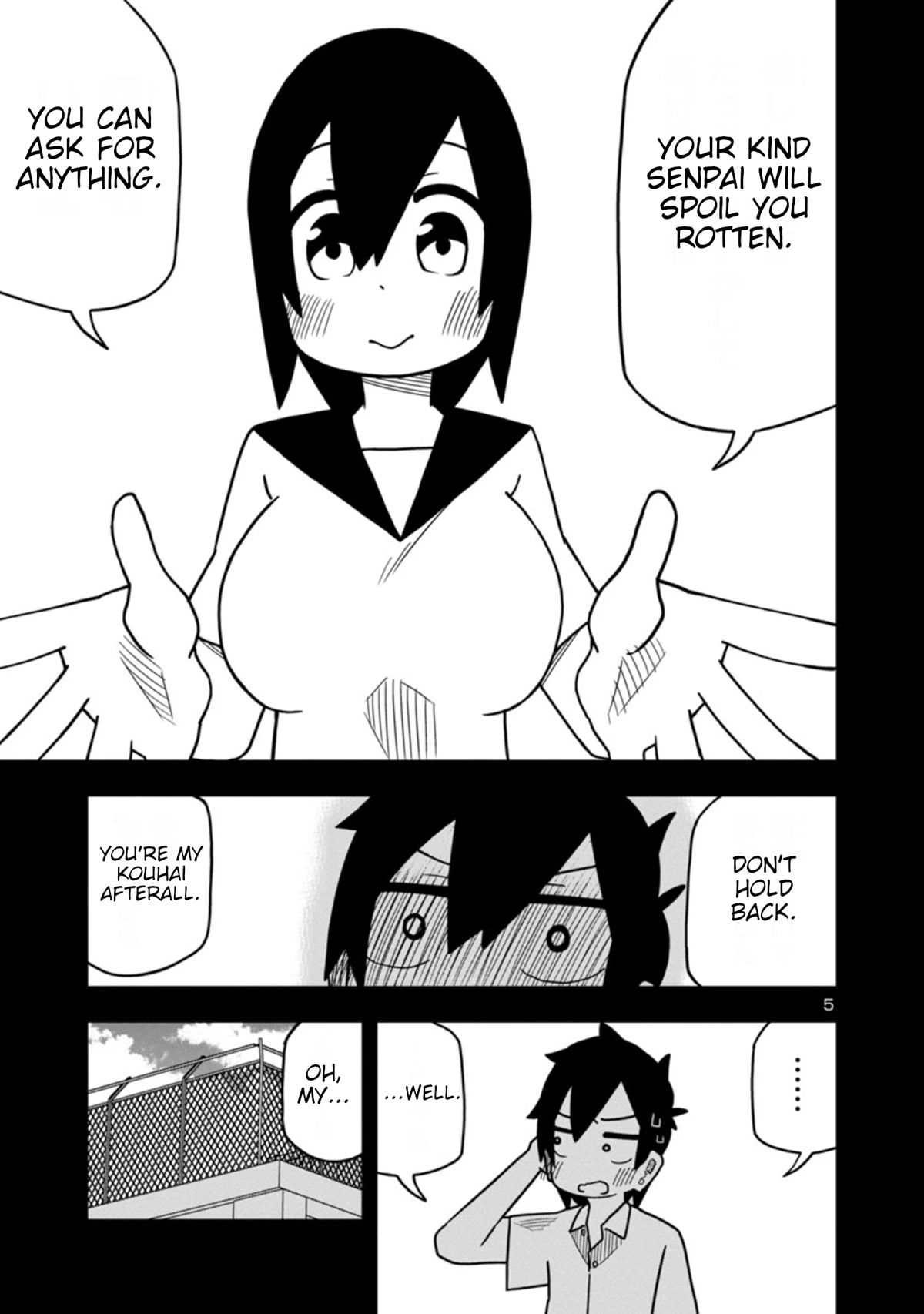 Kawaii Kouhai ni Iwasaretai Chapter 40 page 5 - Chapter 40: I want to make him say it politely.