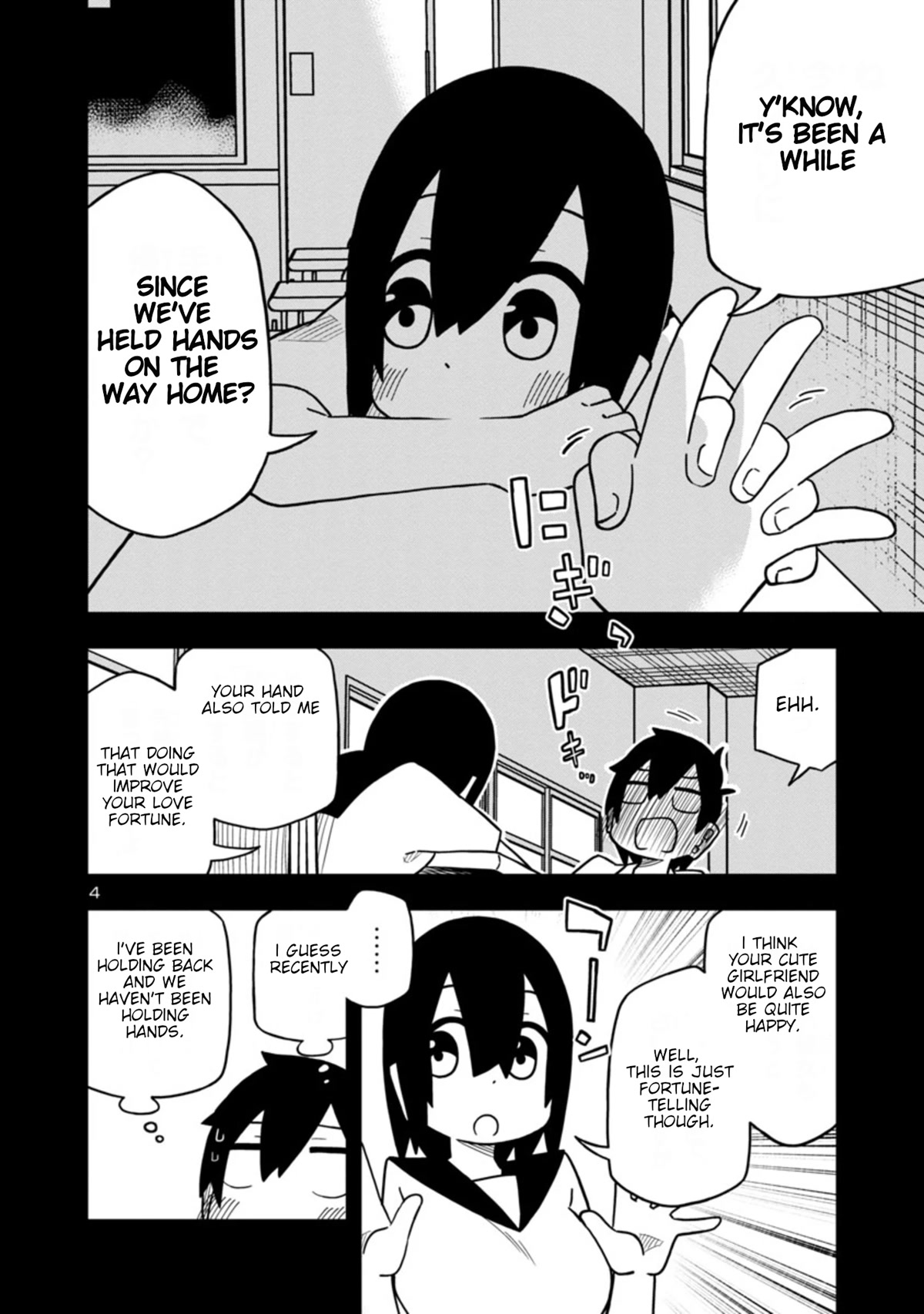 Kawaii Kouhai ni Iwasaretai Chapter 41 page 4 - Chapter 41: I want to make him improve his love fortune.
