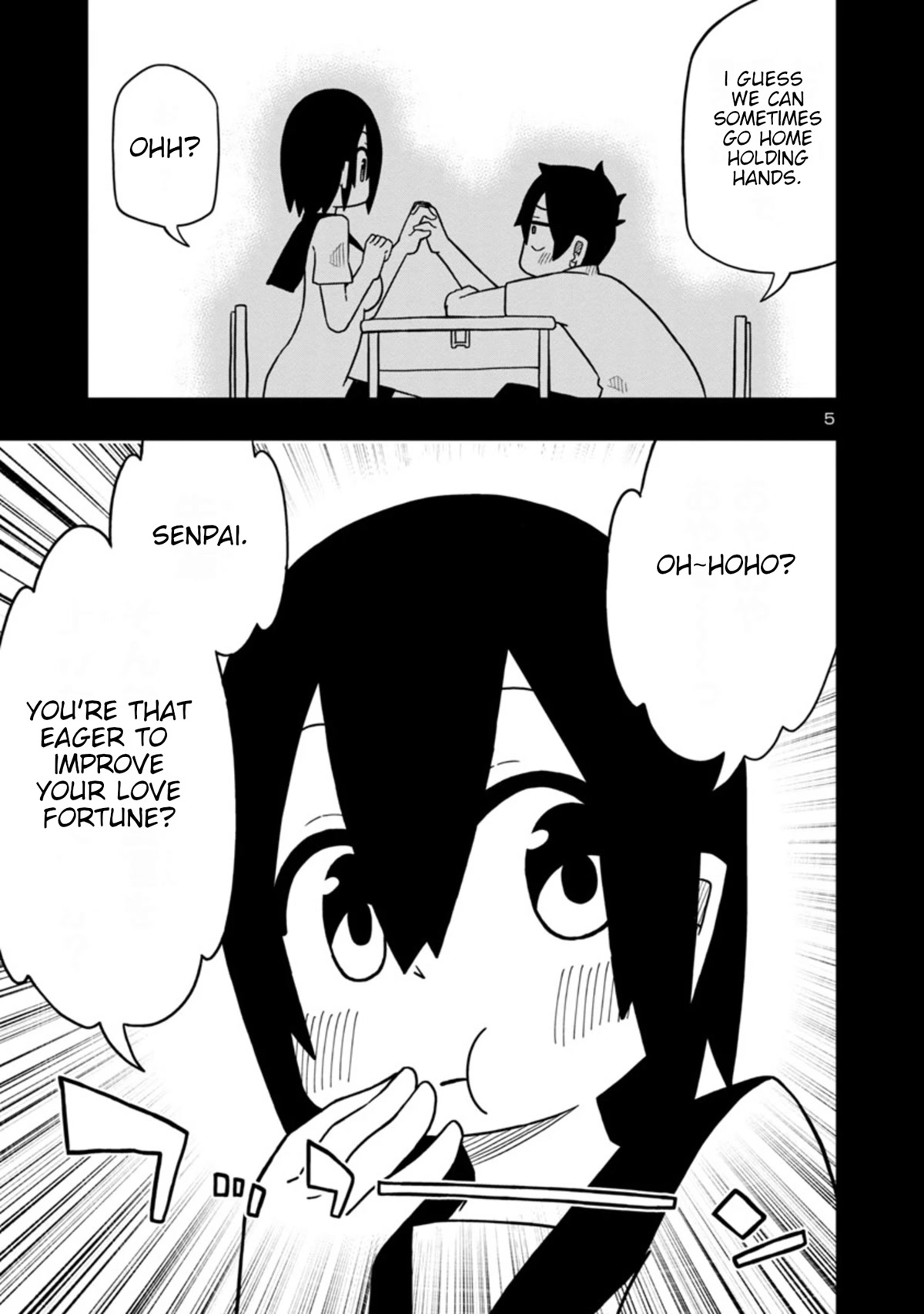 Kawaii Kouhai ni Iwasaretai Chapter 41 page 5 - Chapter 41: I want to make him improve his love fortune.