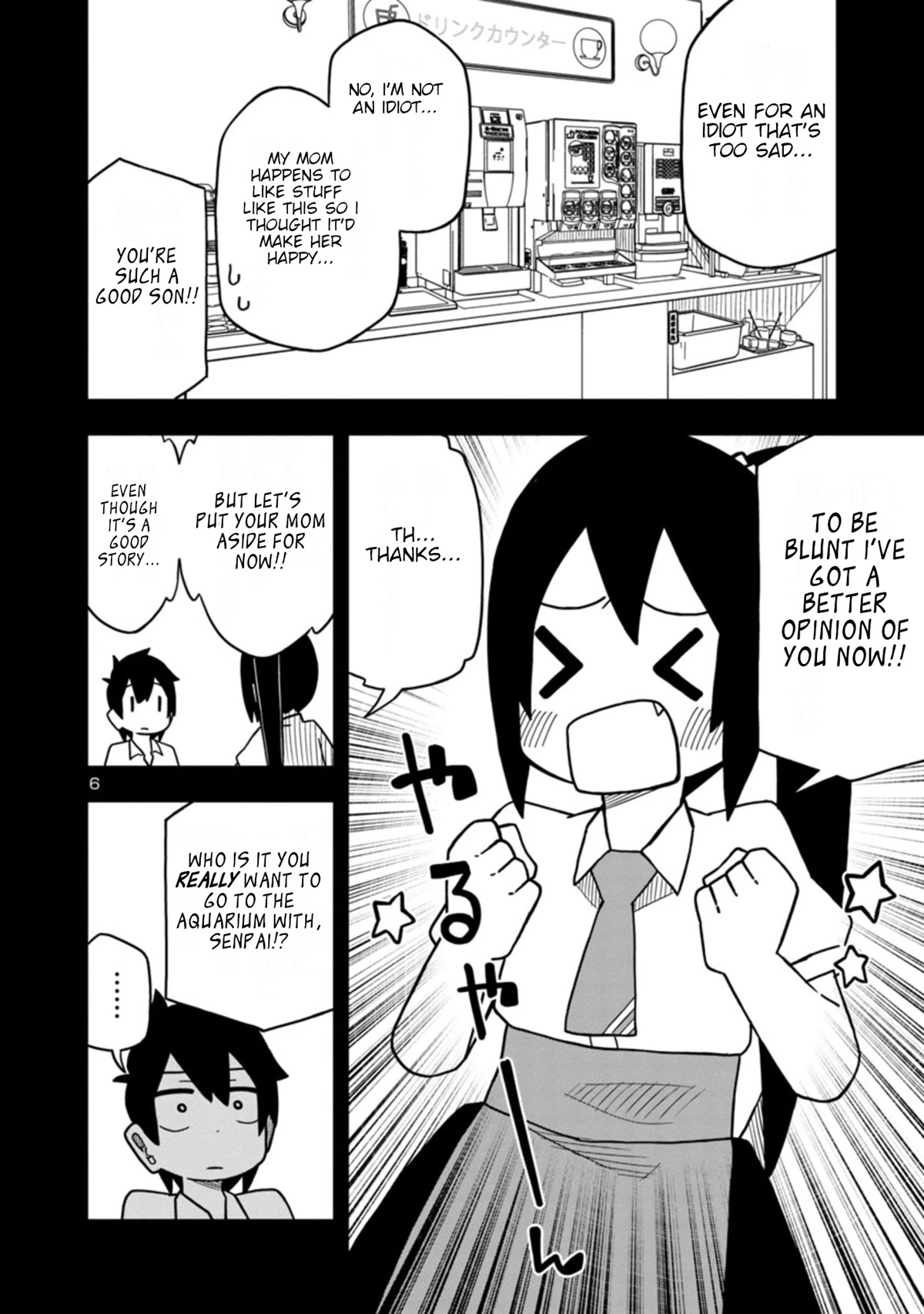 Kawaii Kouhai ni Iwasaretai Chapter 42 page 6 - Chapter 42: She wants to make him say "with Moriyama."
