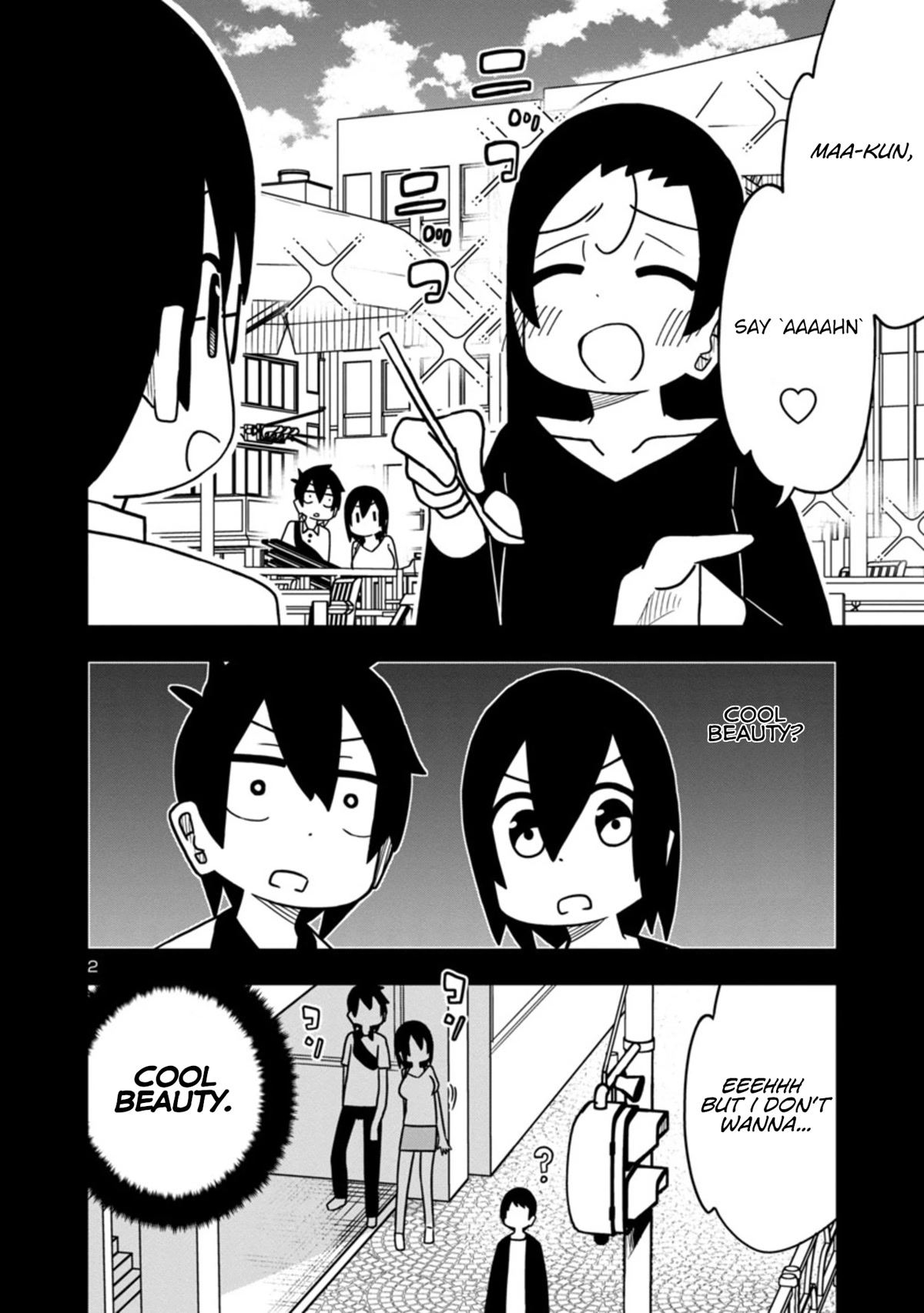Kawaii Kouhai ni Iwasaretai Chapter 44 page 2 - Chapter 44: I want my cool kouhai to make me say...