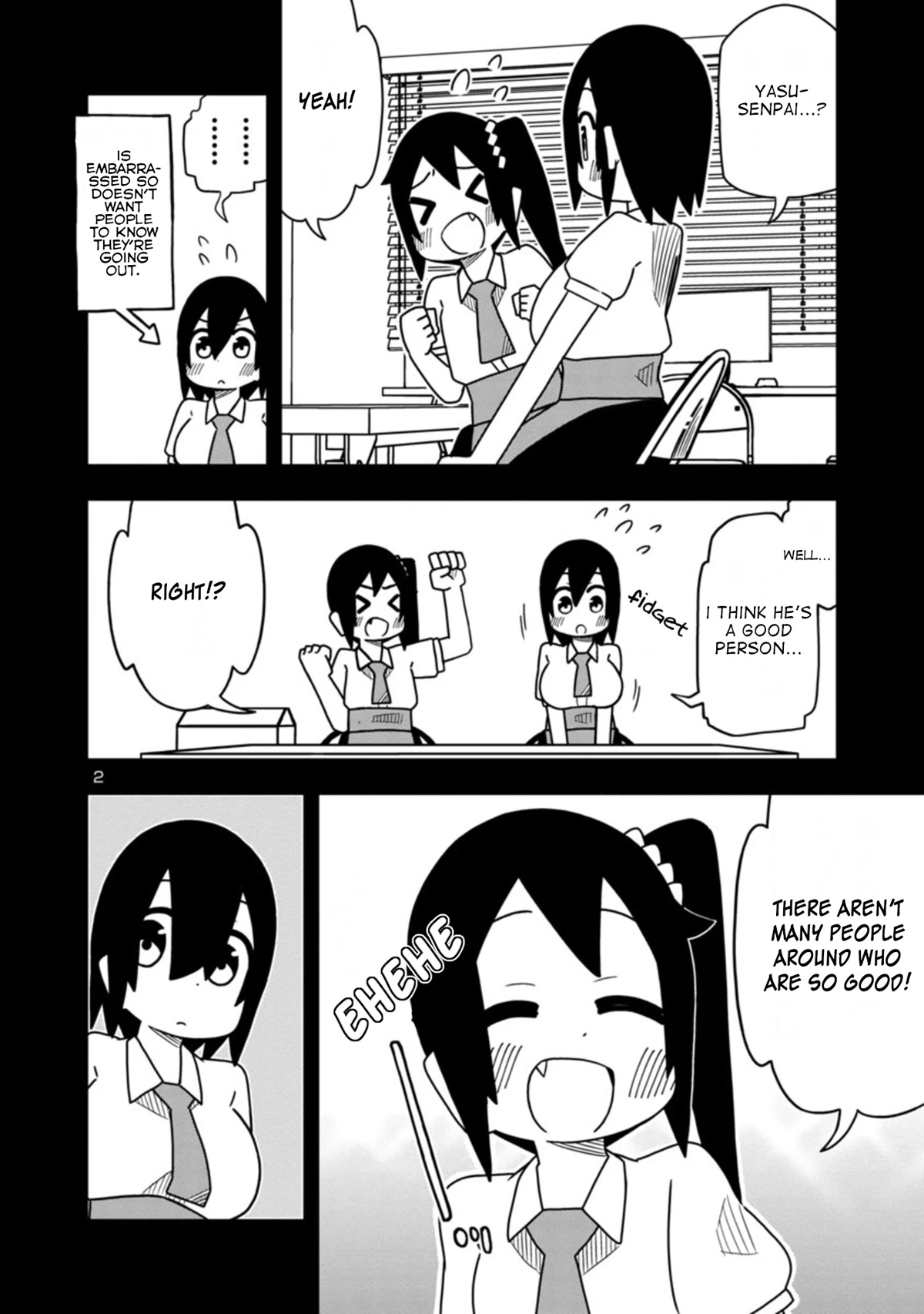Kawaii Kouhai ni Iwasaretai Chapter 50 page 2 - Chapter 50: I want to tell her about Yasu's charms.