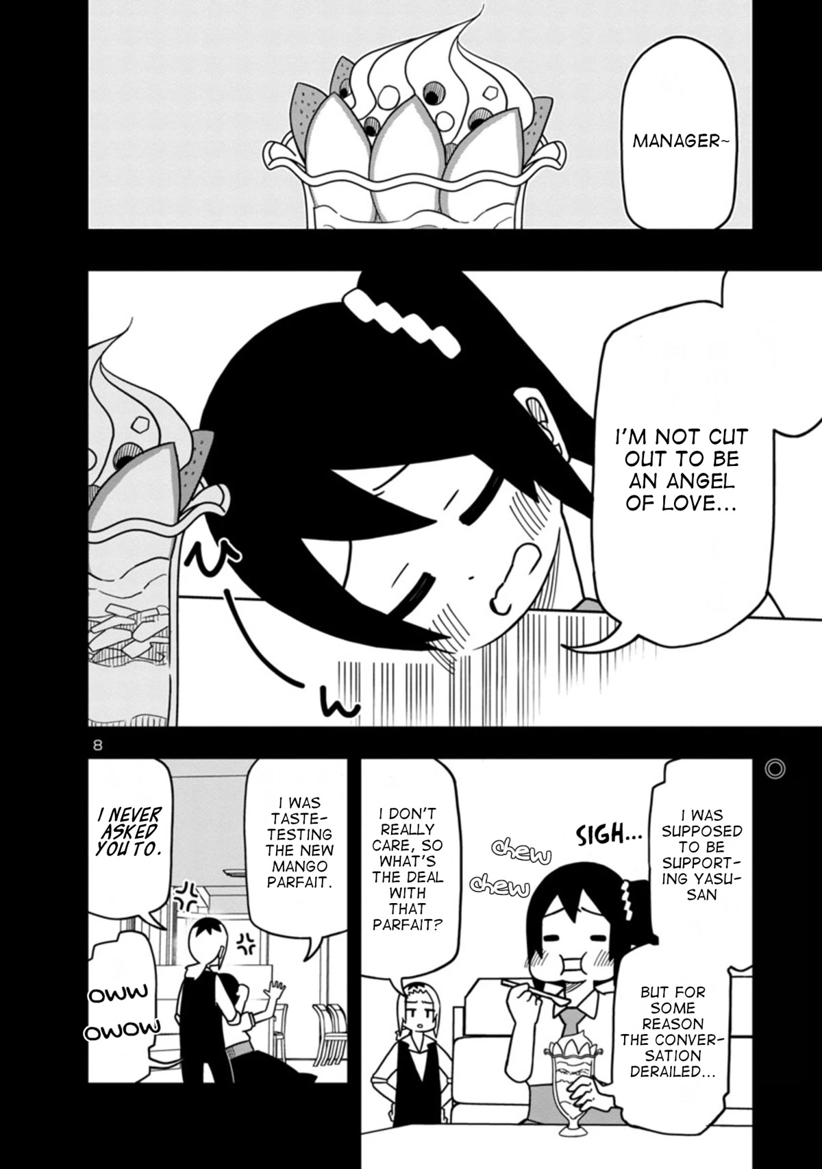 Kawaii Kouhai ni Iwasaretai Chapter 50 page 8 - Chapter 50: I want to tell her about Yasu's charms.