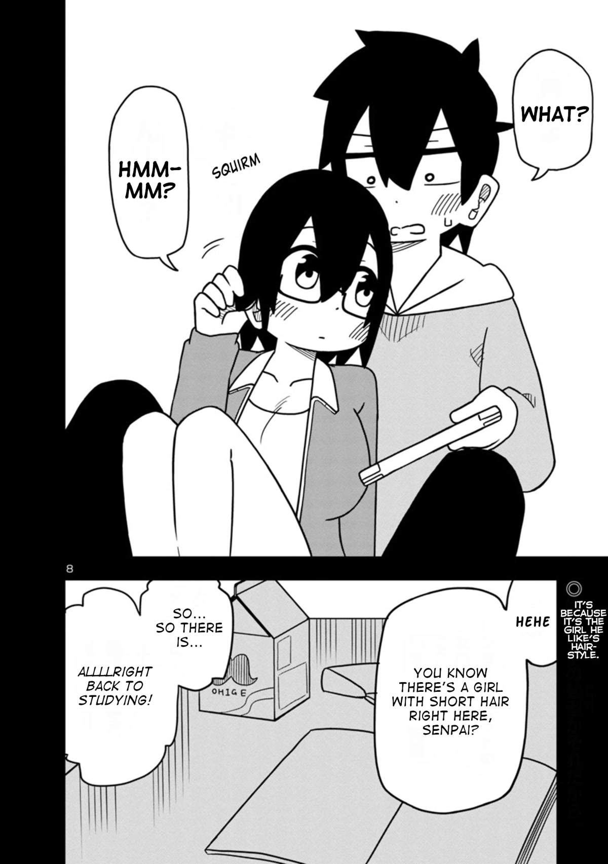 Kawaii Kouhai ni Iwasaretai Chapter 51 page 8 - Chapter 51: I won't accept his marriage partner.