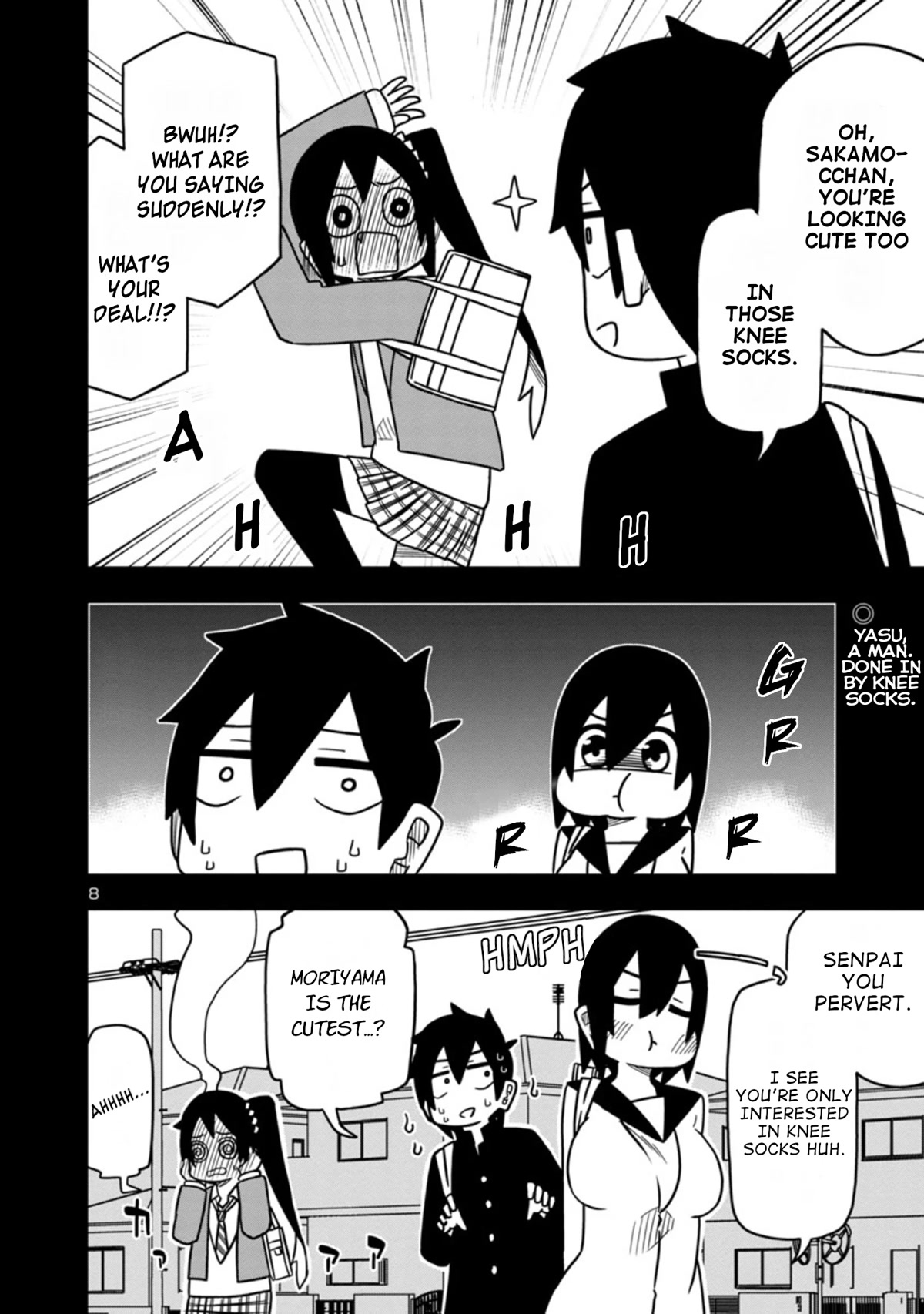 Kawaii Kouhai ni Iwasaretai Chapter 52 page 8 - Chapter 52: It can be a nuisance to be called cute too much.