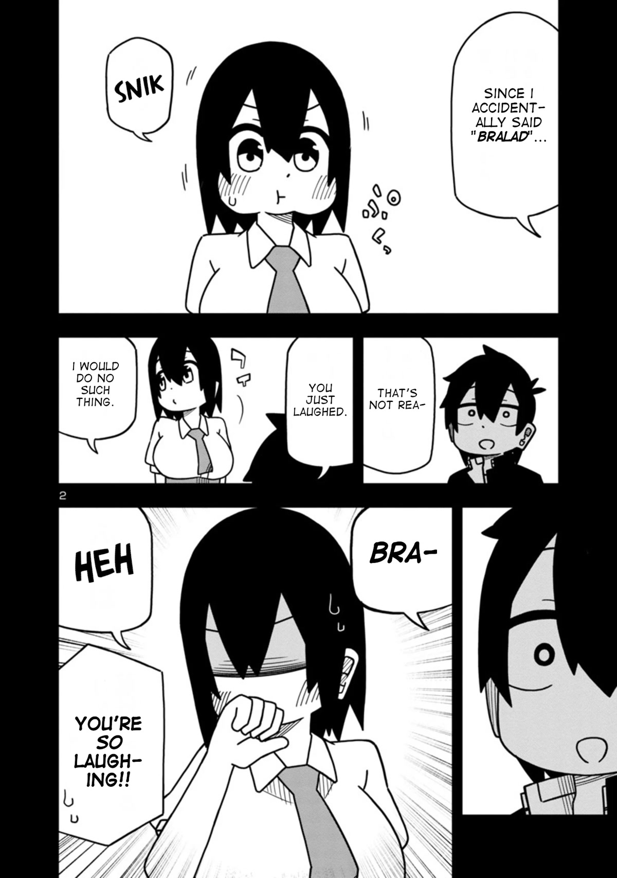 Kawaii Kouhai ni Iwasaretai Chapter 57 page 2 - Chapter 57: I want to make her laugh by misspeaking.