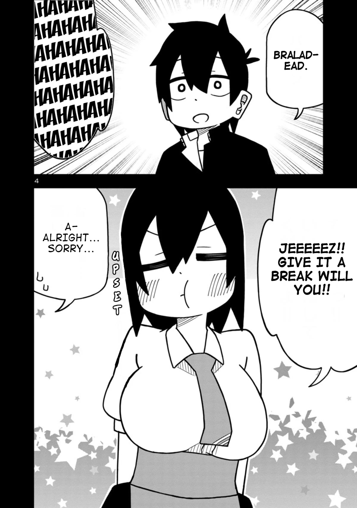 Kawaii Kouhai ni Iwasaretai Chapter 57 page 4 - Chapter 57: I want to make her laugh by misspeaking.