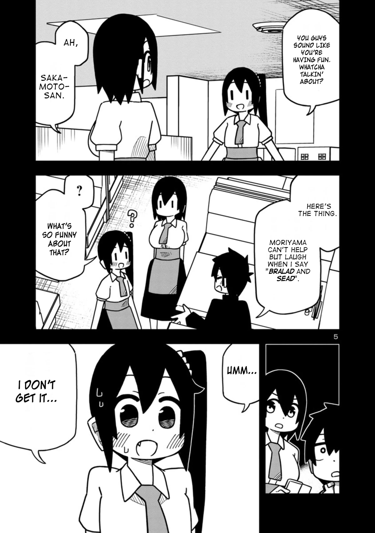 Kawaii Kouhai ni Iwasaretai Chapter 57 page 5 - Chapter 57: I want to make her laugh by misspeaking.