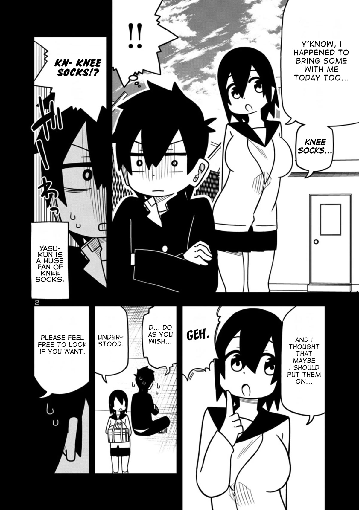 Kawaii Kouhai ni Iwasaretai Chapter 58 page 2 - Chapter 58: I want to make him say that word over and over.