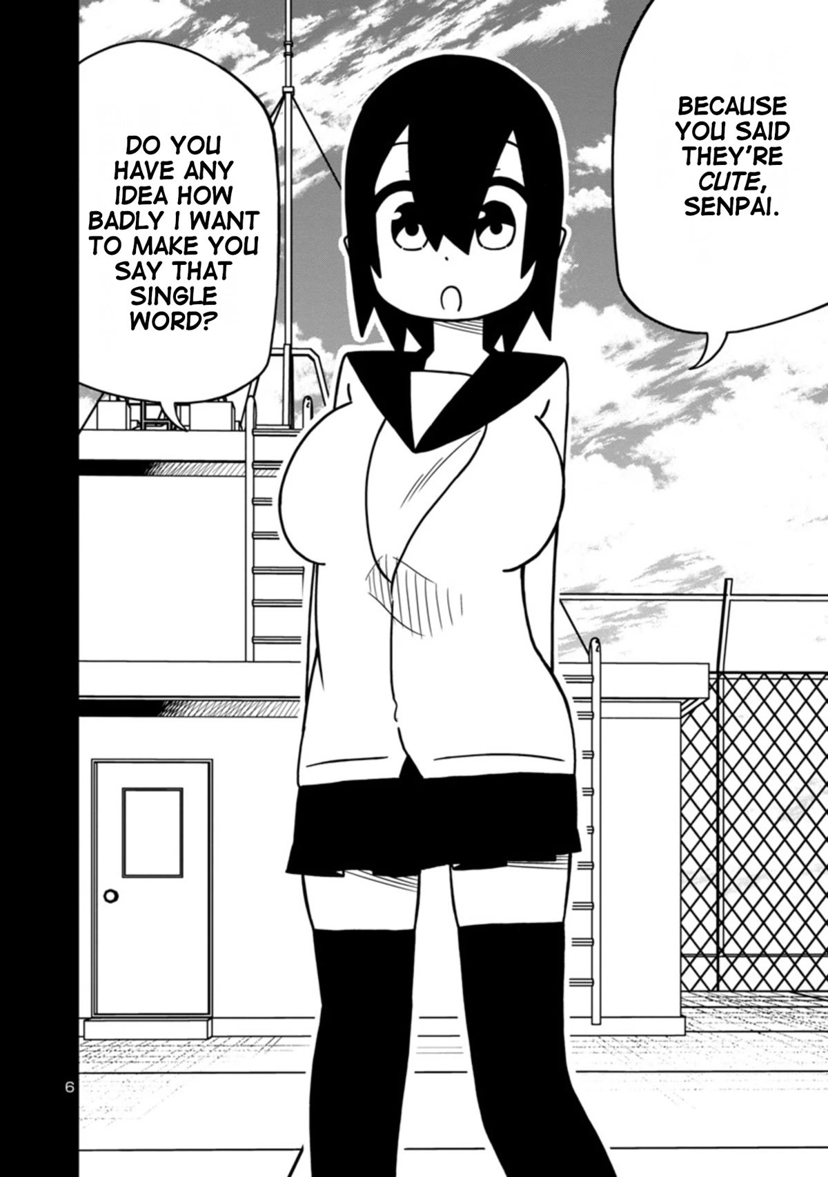 Kawaii Kouhai ni Iwasaretai Chapter 58 page 6 - Chapter 58: I want to make him say that word over and over.