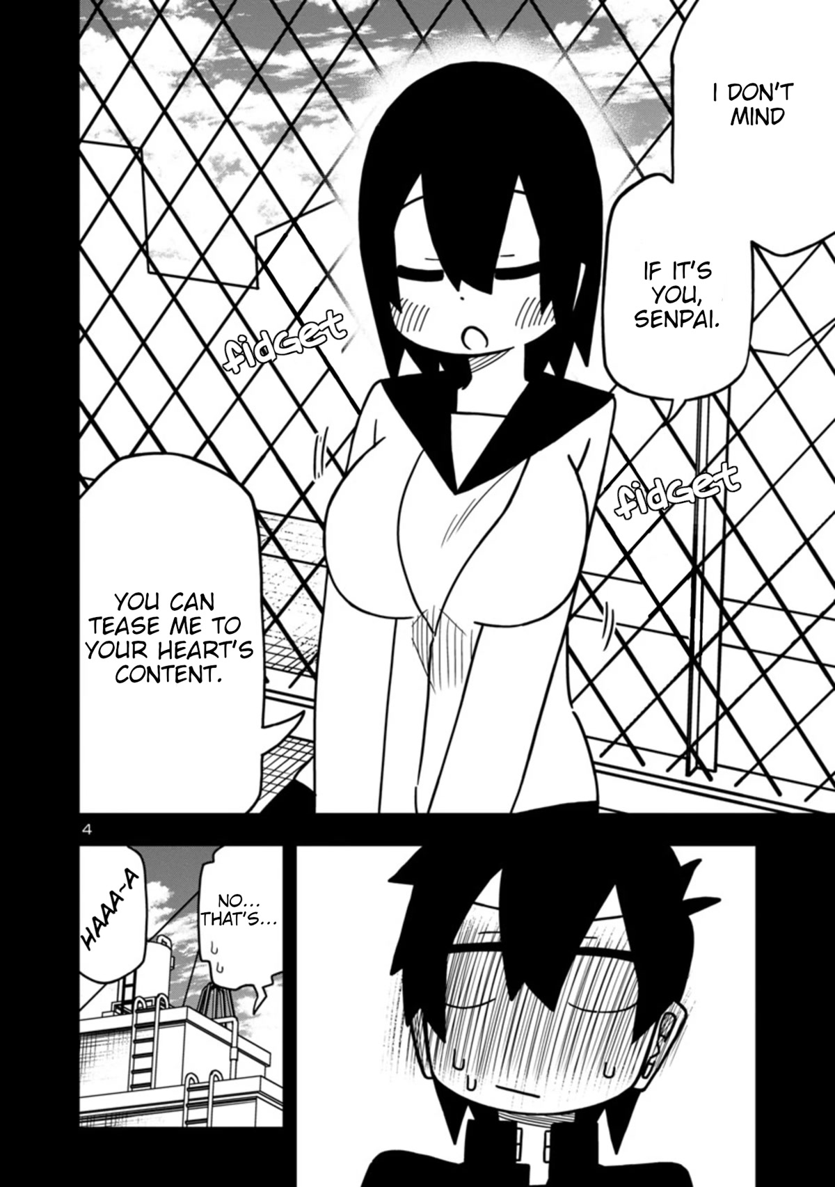 Kawaii Kouhai ni Iwasaretai Chapter 59 page 4 - Chapter 59: I want to deceive him by pretending to sleep