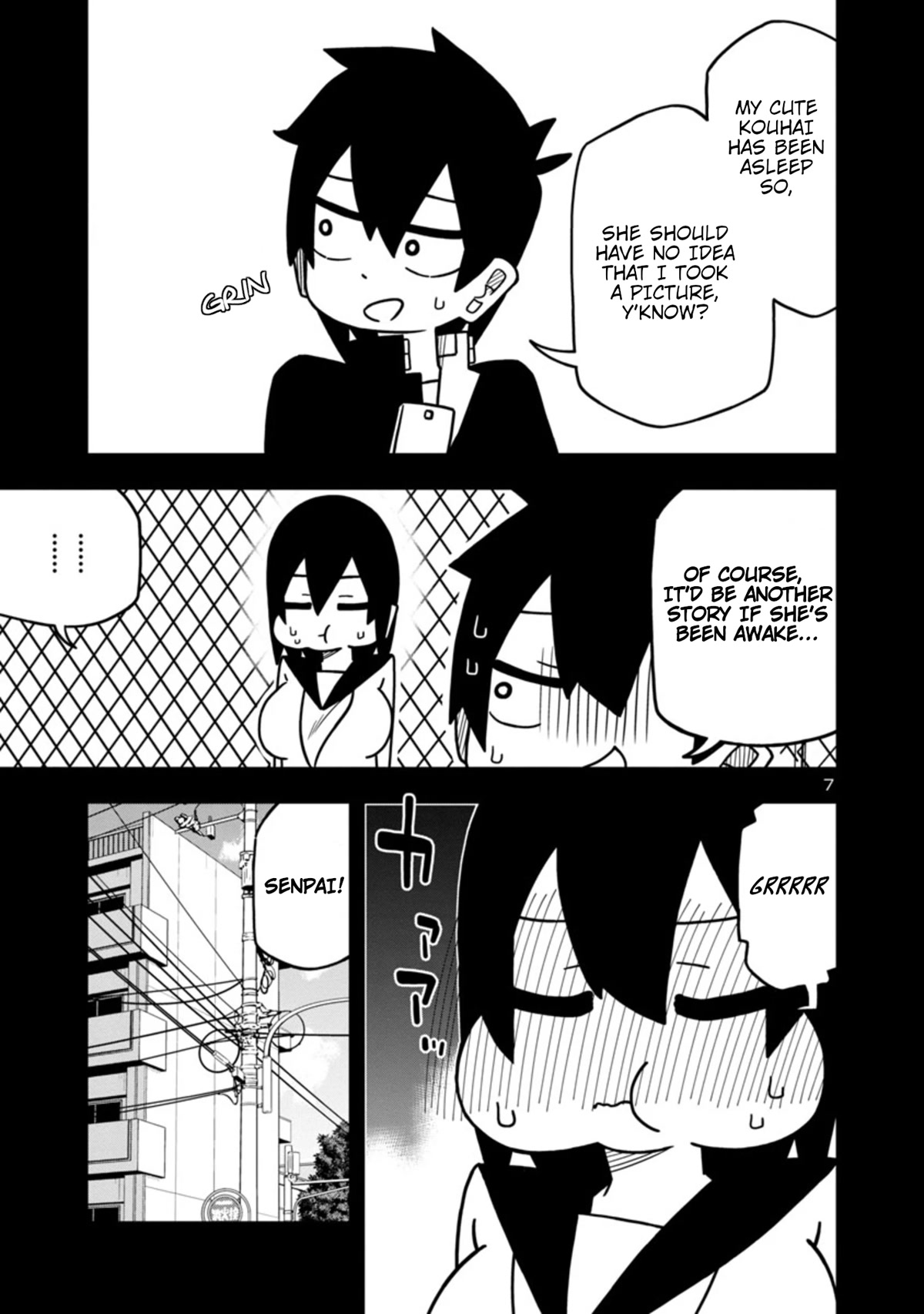 Kawaii Kouhai ni Iwasaretai Chapter 59 page 7 - Chapter 59: I want to deceive him by pretending to sleep