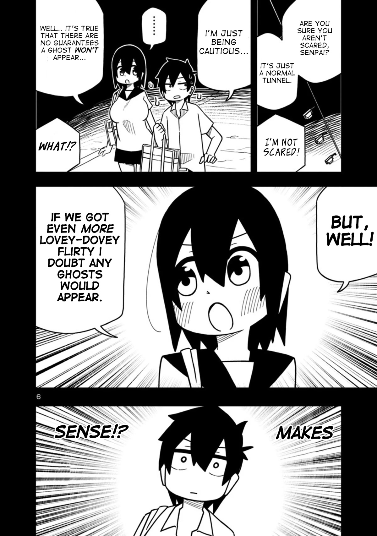 Kawaii Kouhai ni Iwasaretai Chapter 60 page 6 - Chapter 60: I want to show it to the ghosts.