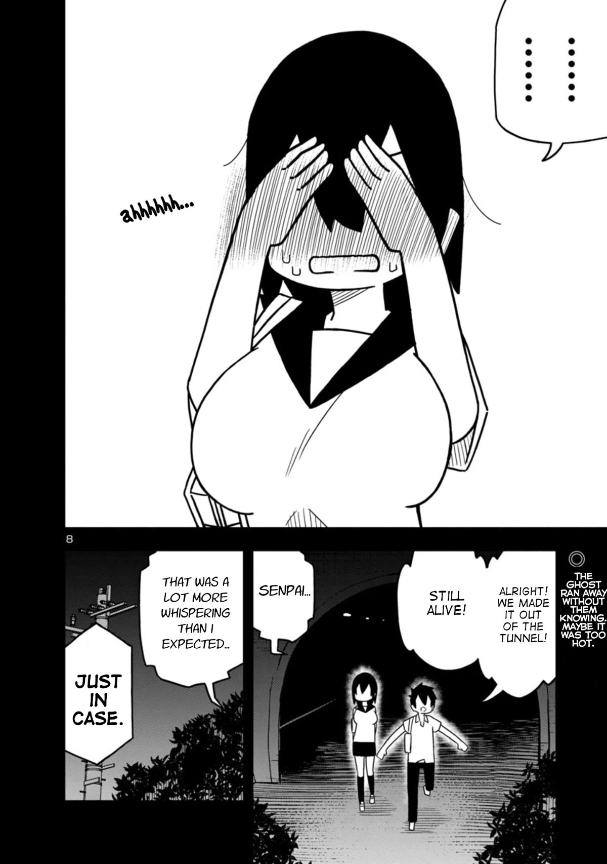 Kawaii Kouhai ni Iwasaretai Chapter 60 page 8 - Chapter 60: I want to show it to the ghosts.