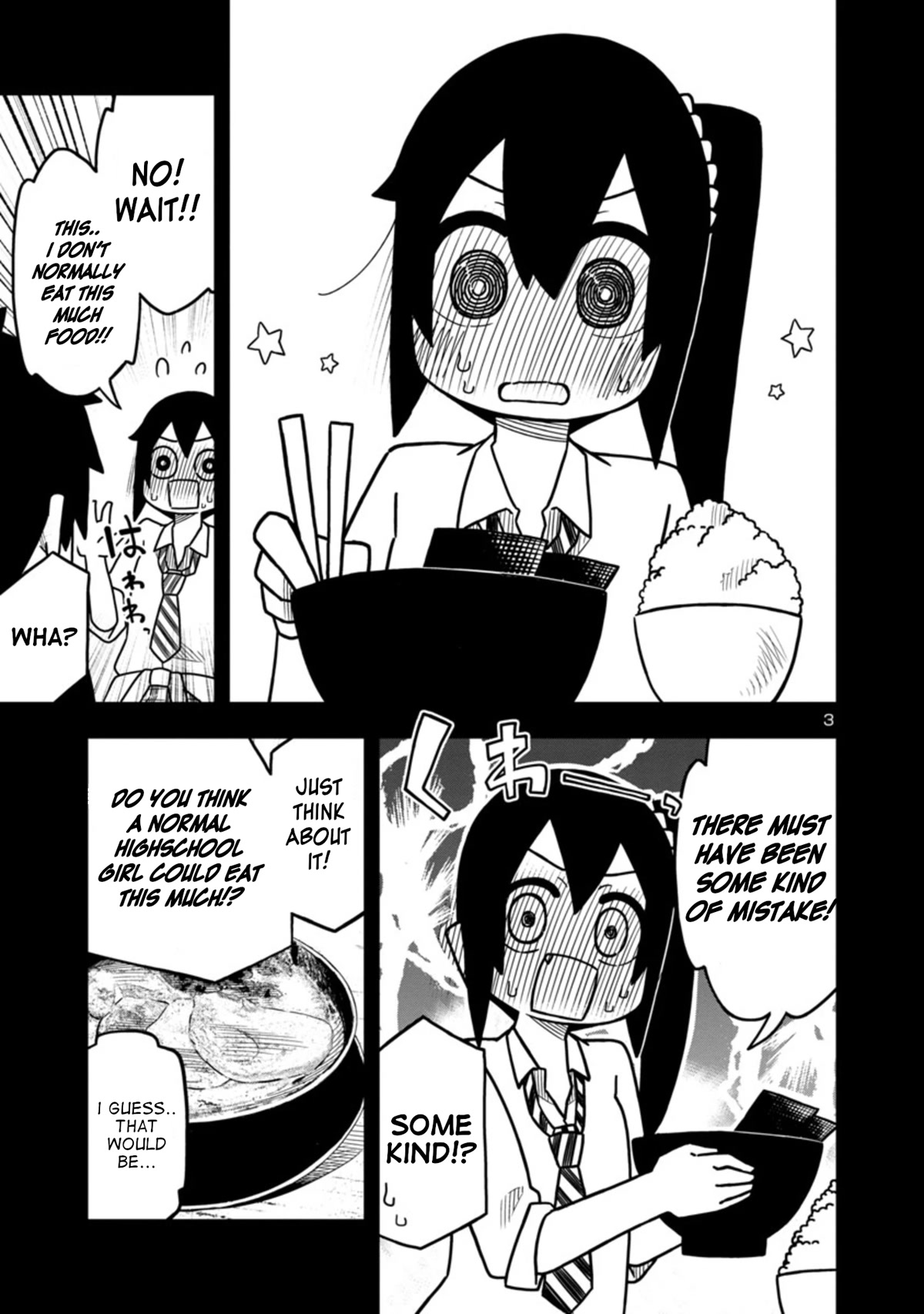 Kawaii Kouhai ni Iwasaretai Chapter 61 page 3 - Chapter 61: I don't want him to think I'm a glutton.
