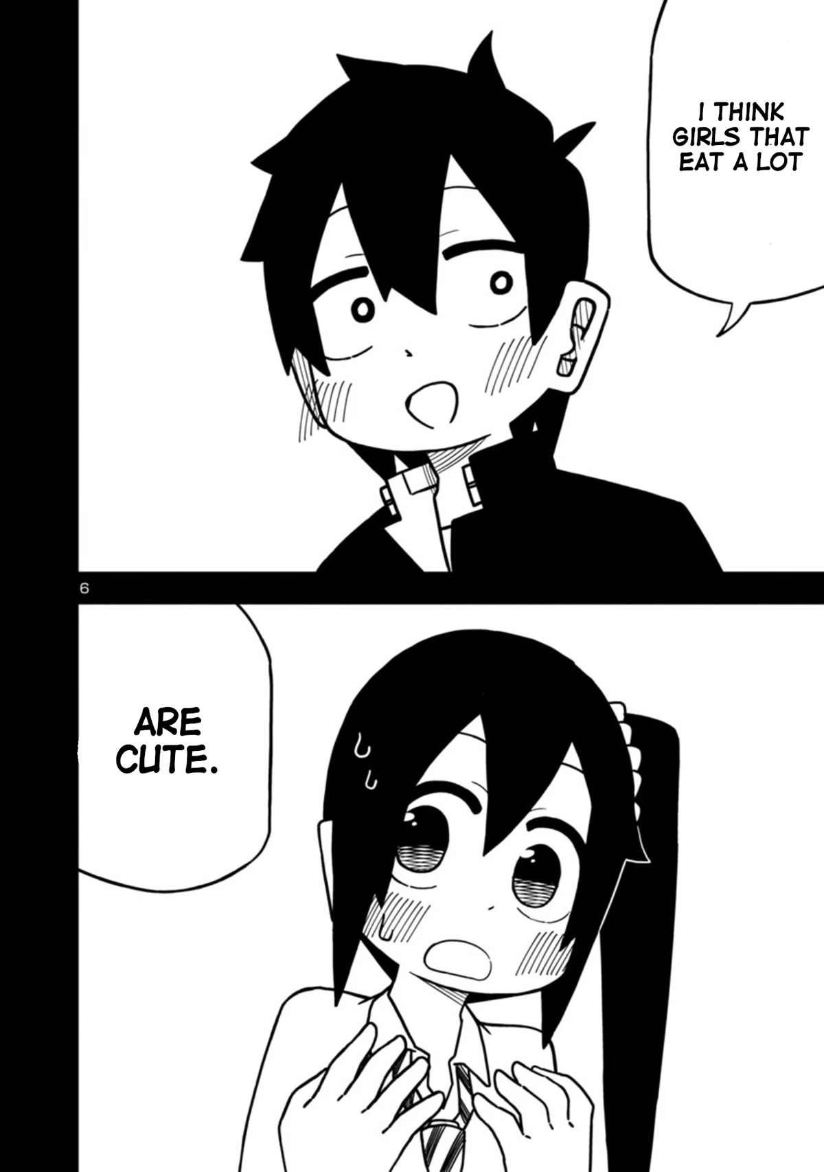 Kawaii Kouhai ni Iwasaretai Chapter 61 page 6 - Chapter 61: I don't want him to think I'm a glutton.