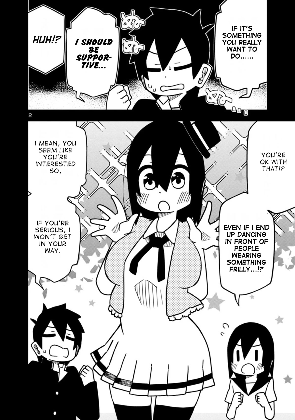 Kawaii Kouhai ni Iwasaretai Chapter 63 page 2 - Chapter 63: I want to make him stop my showbiz debut.