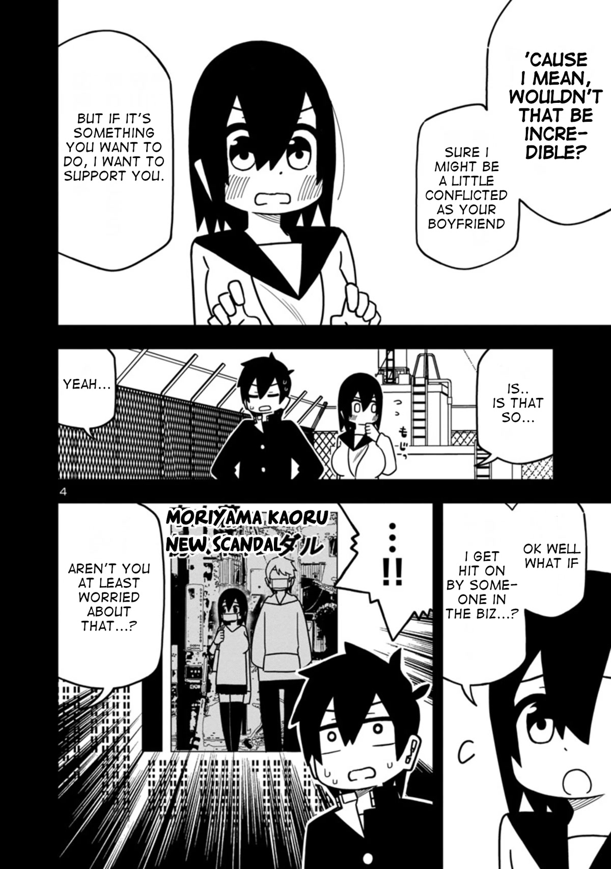 Kawaii Kouhai ni Iwasaretai Chapter 63 page 4 - Chapter 63: I want to make him stop my showbiz debut.