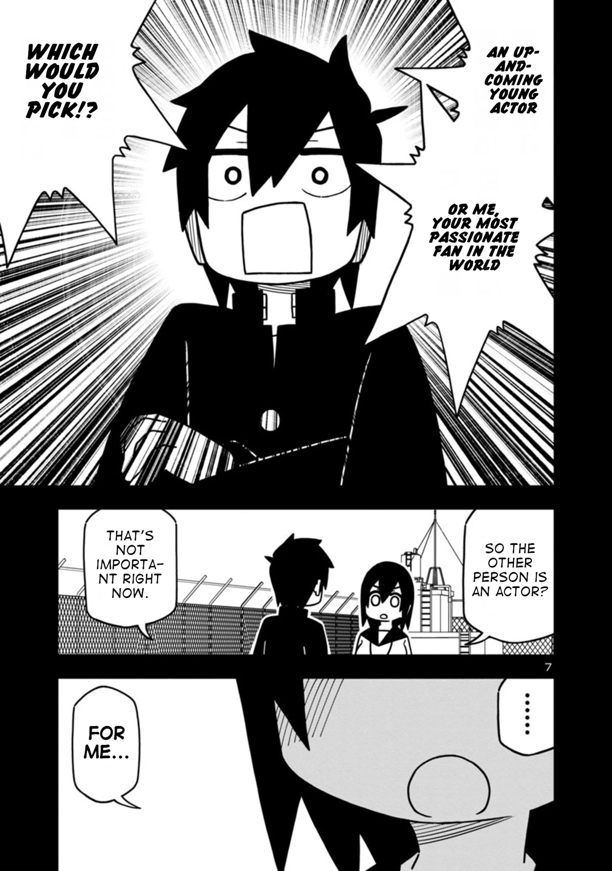 Kawaii Kouhai ni Iwasaretai Chapter 63 page 7 - Chapter 63: I want to make him stop my showbiz debut.
