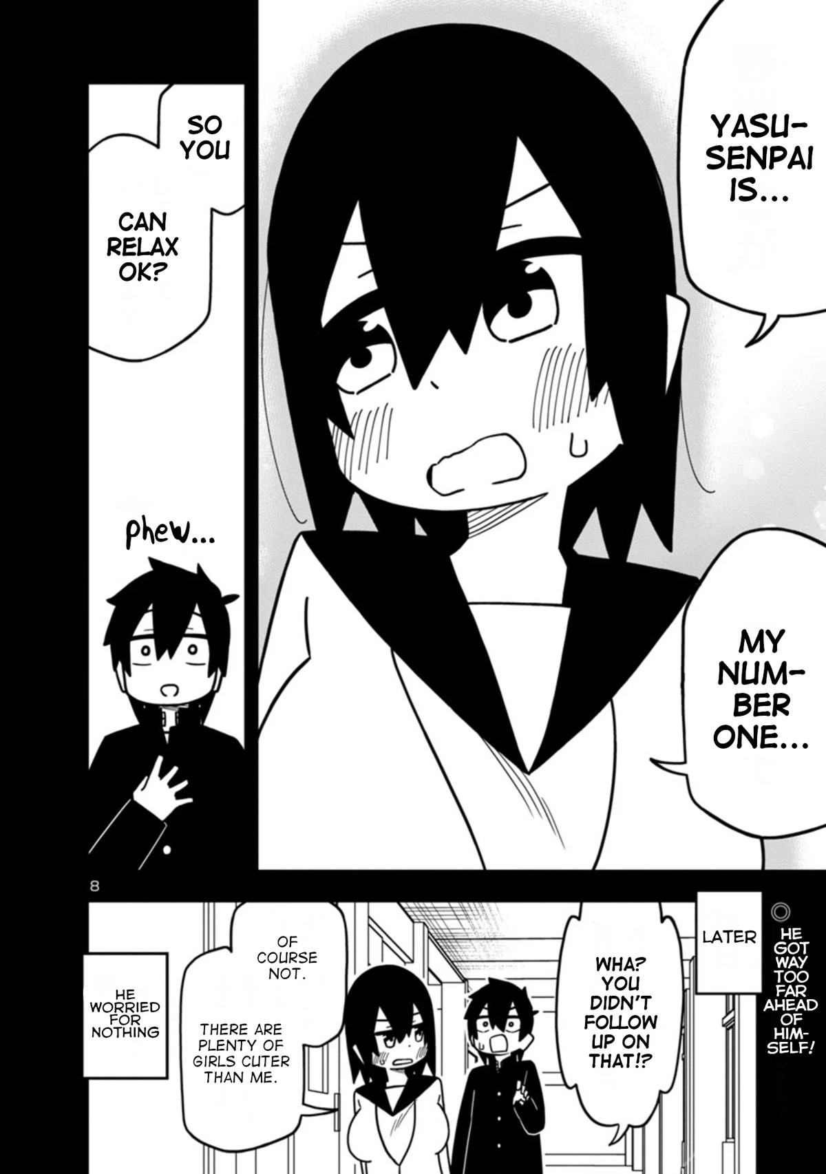 Kawaii Kouhai ni Iwasaretai Chapter 63 page 8 - Chapter 63: I want to make him stop my showbiz debut.