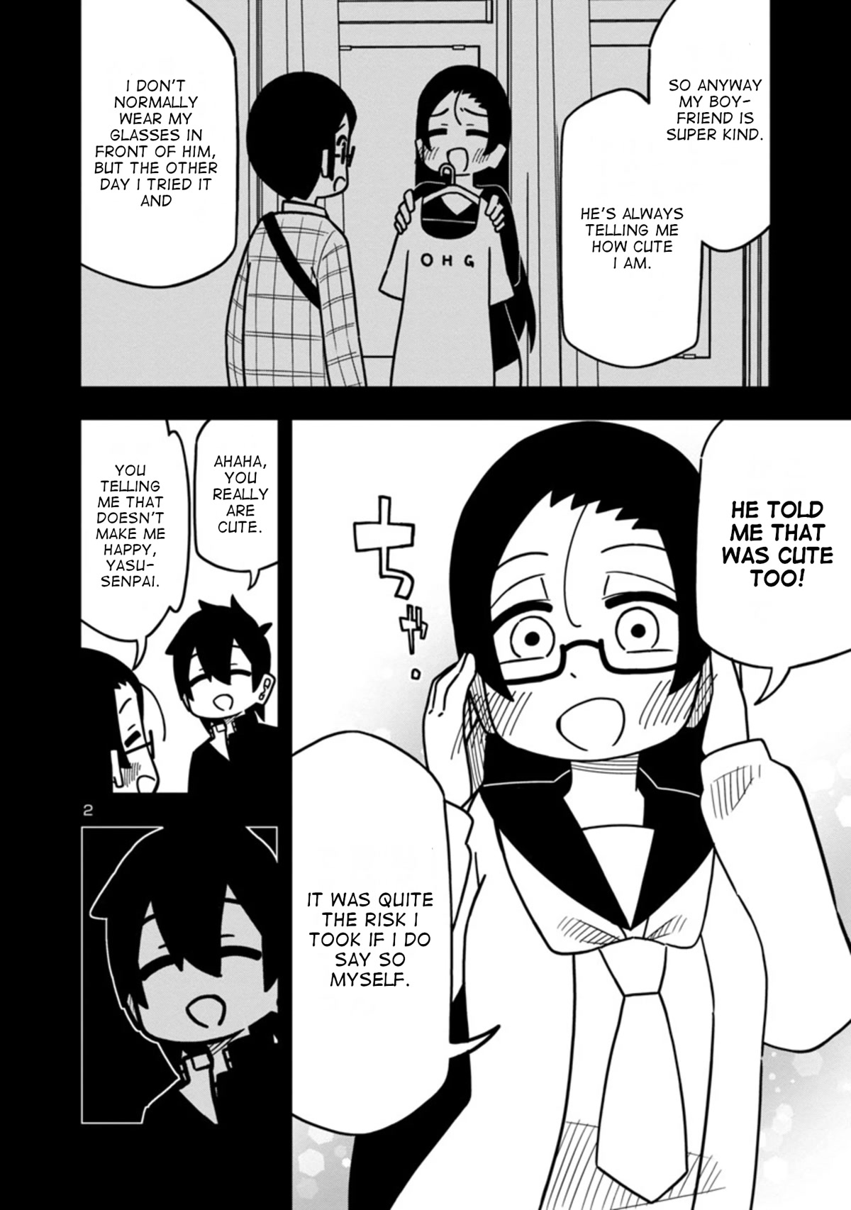 Kawaii Kouhai ni Iwasaretai Chapter 65 page 2 - Chapter 65: I want to gush when I get the chance.