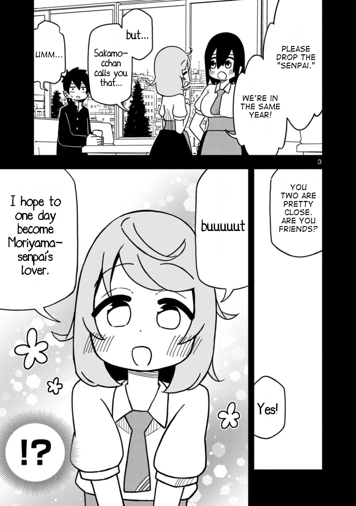 Kawaii Kouhai ni Iwasaretai Chapter 66 page 3 - Chapter 66: I want to make him tell my airheaded kouhai.