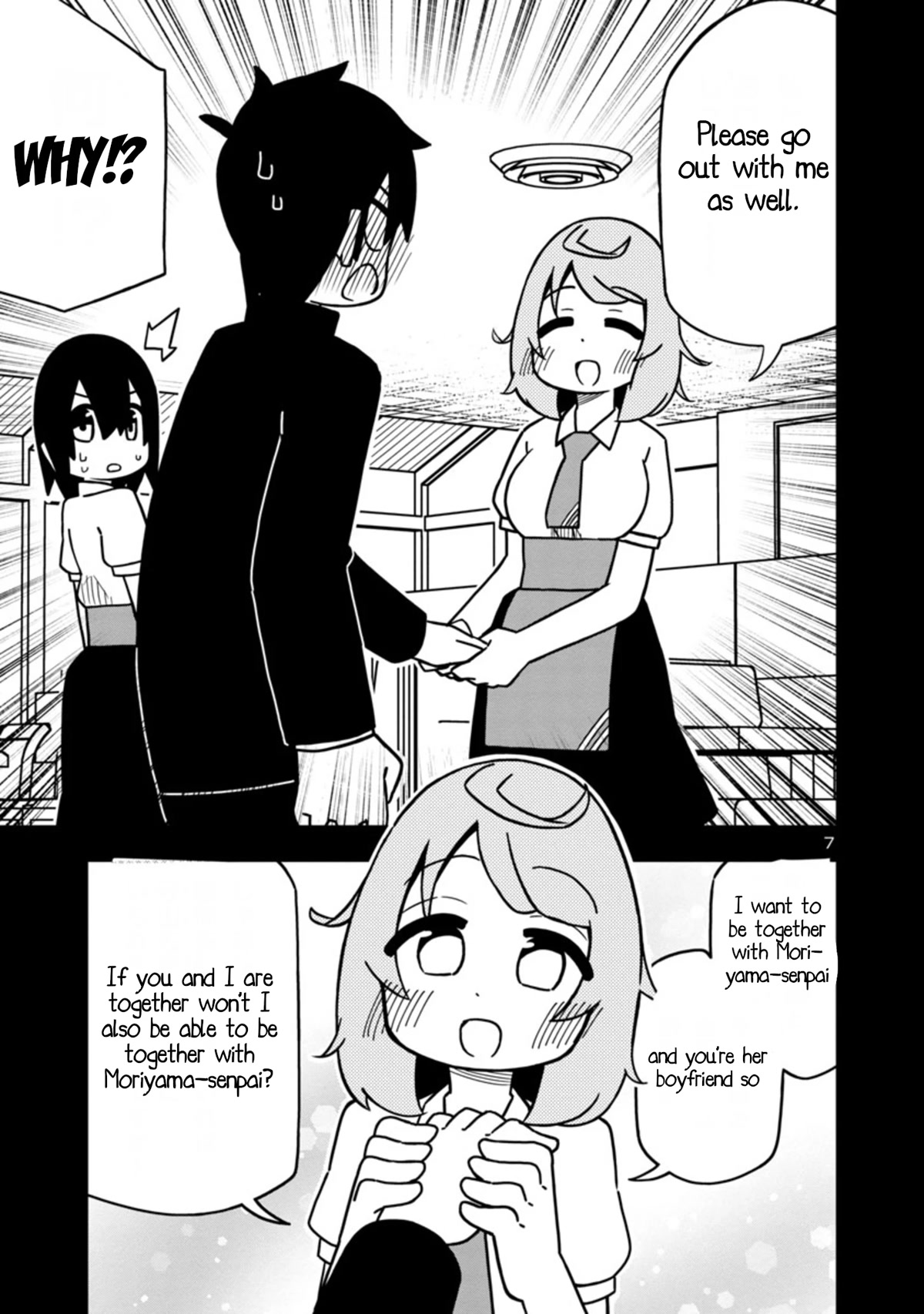 Kawaii Kouhai ni Iwasaretai Chapter 66 page 7 - Chapter 66: I want to make him tell my airheaded kouhai.