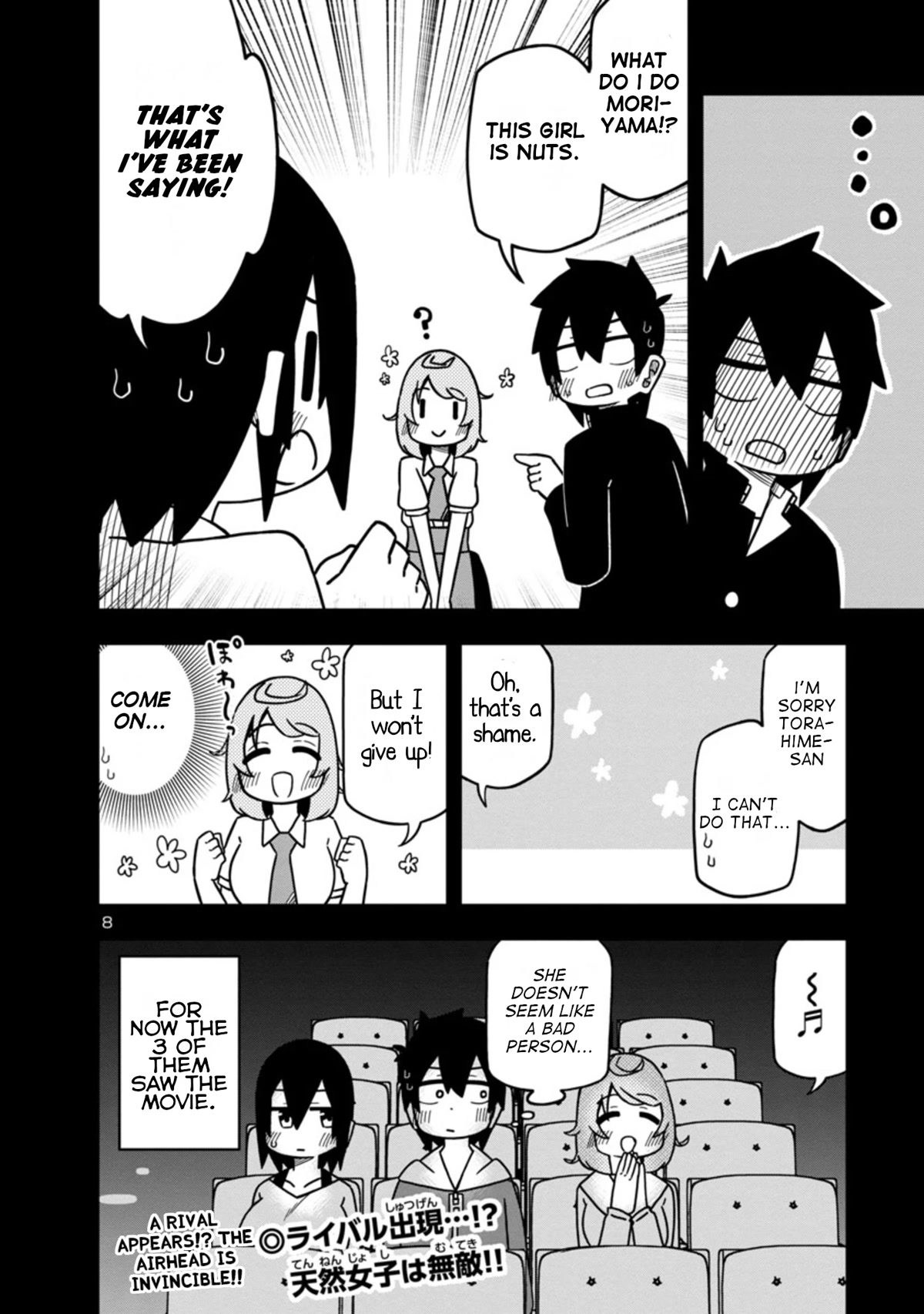 Kawaii Kouhai ni Iwasaretai Chapter 66 page 8 - Chapter 66: I want to make him tell my airheaded kouhai.