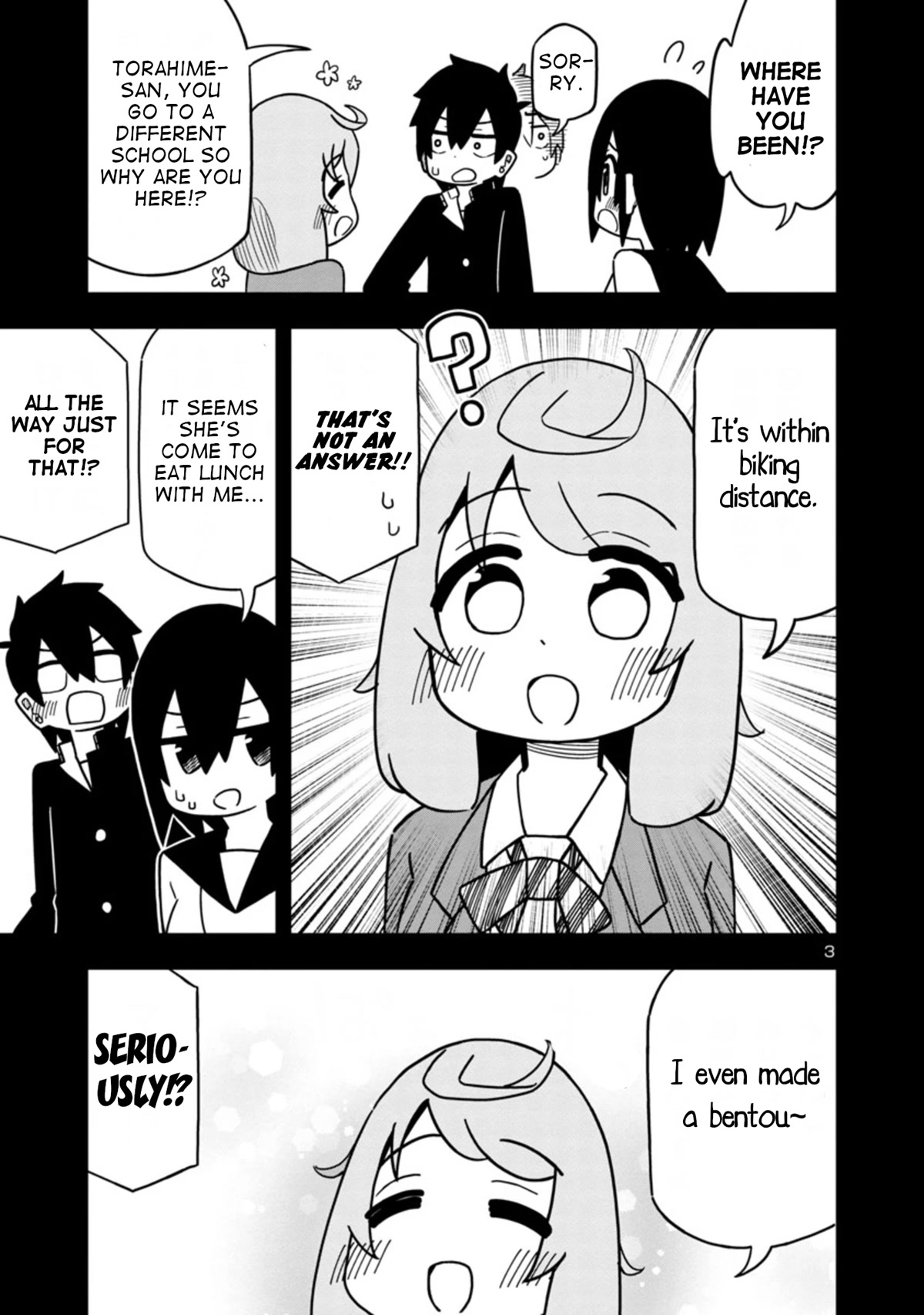 Kawaii Kouhai ni Iwasaretai Chapter 67 page 3 - Chapter 67: I want to save my kouhai from danger.